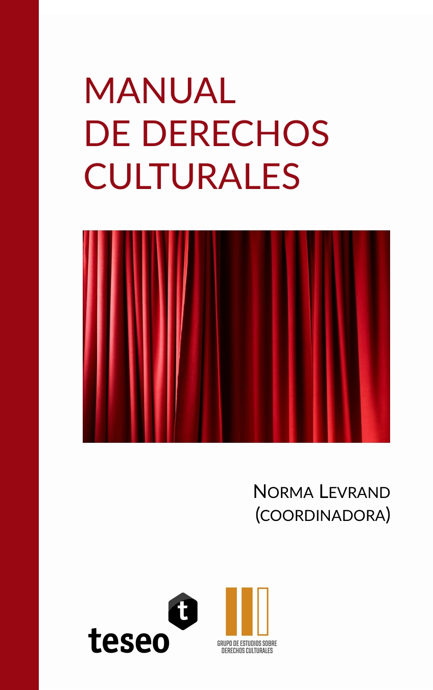 Portada de Manual de derechos culturales