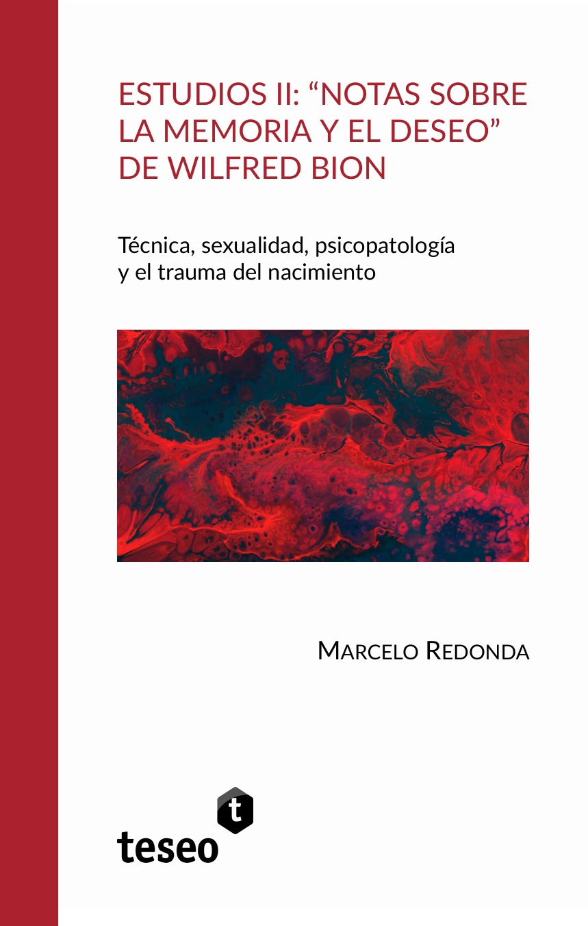 Portada de Estudios II: Notas sobre la memoria y el deseo de Wilfred Bion