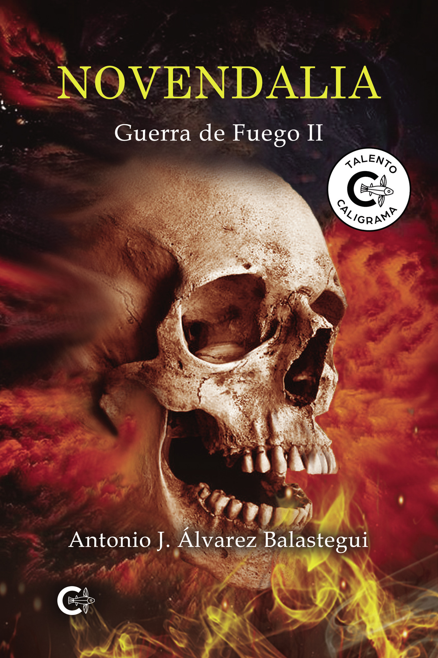 Portada de Novendalia · Antonio J Álvarez Balastegui