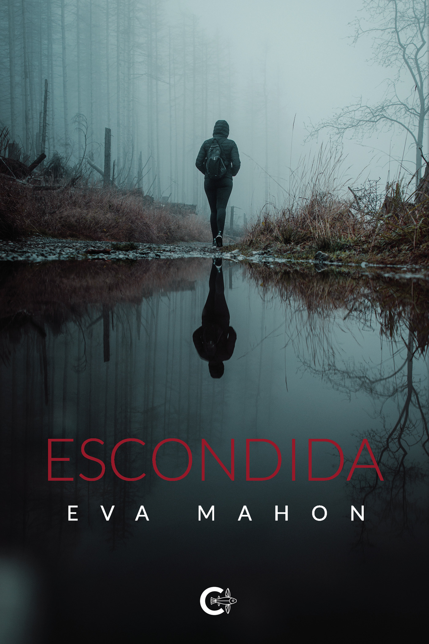 Portada de Escondida · Eva Mahon