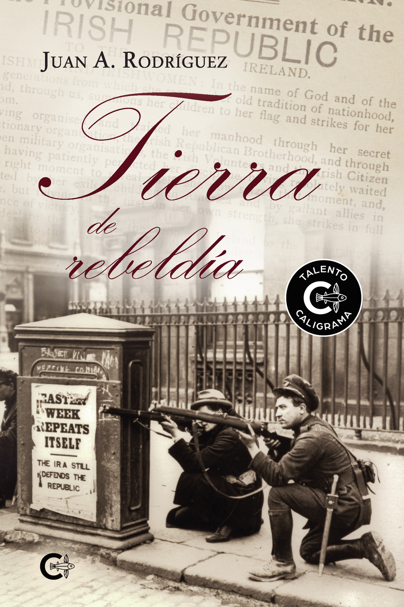 Portada de Tierra de rebeldía