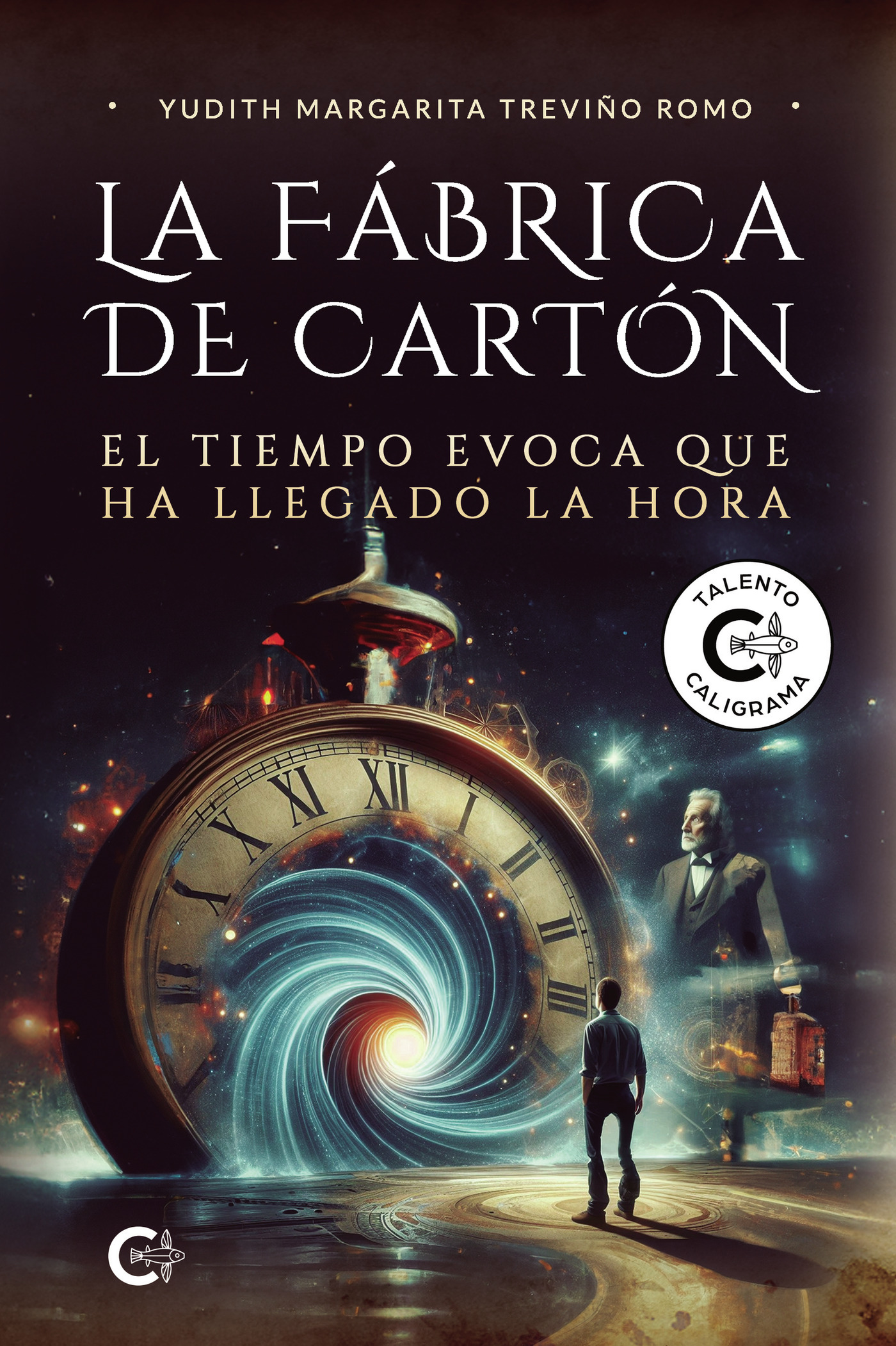 Portada de La fábrica de cartón · Yudith Margarita Treviño Romo