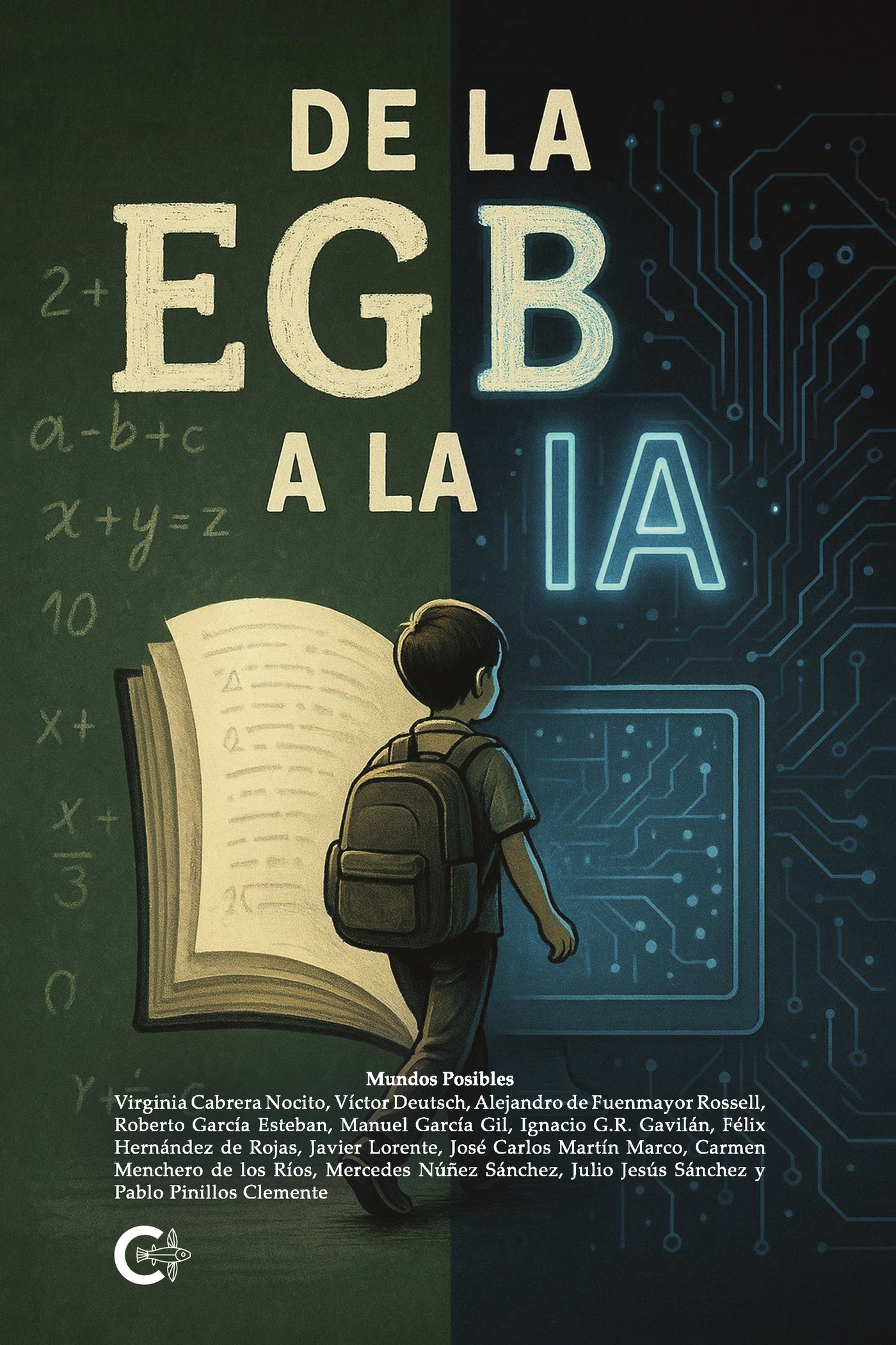 Portada de De la EGB a la IA · Mundos Posibles