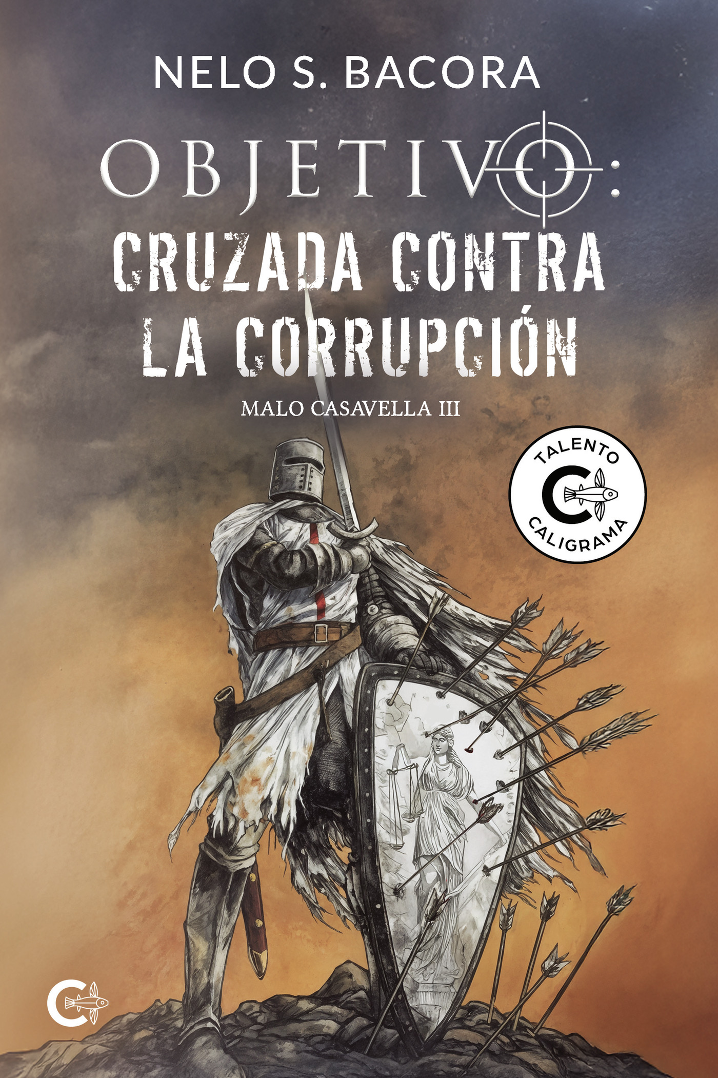 Portada de Objetivo: Cruzada contra la corrupción · Nelo S. Bacora