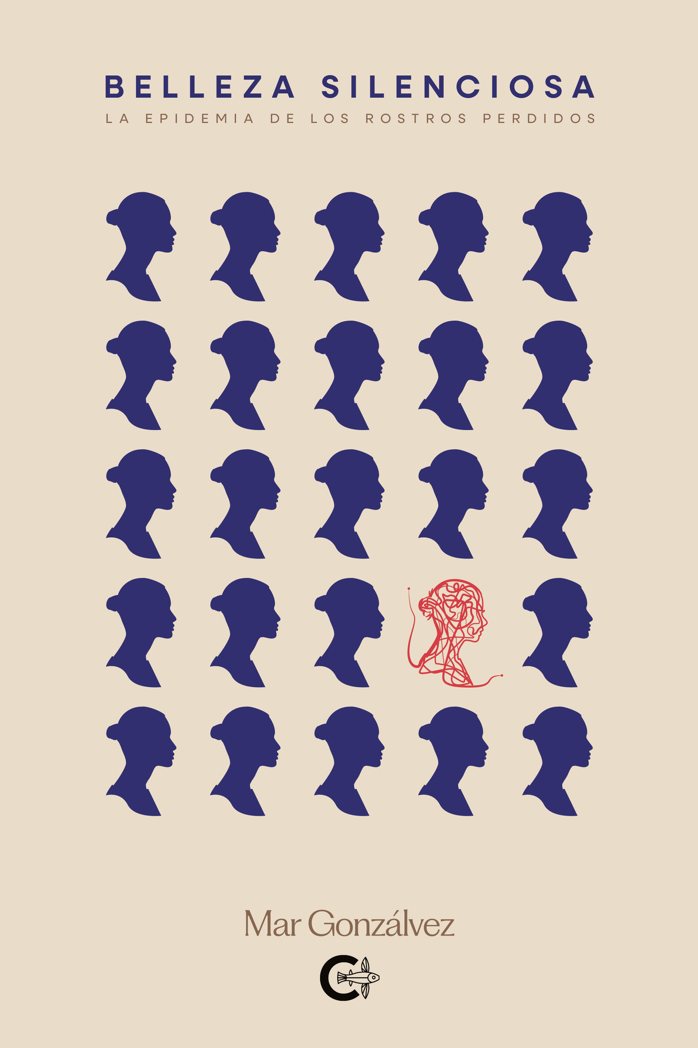 Portada de Belleza silenciosa · Mar Gonzálvez