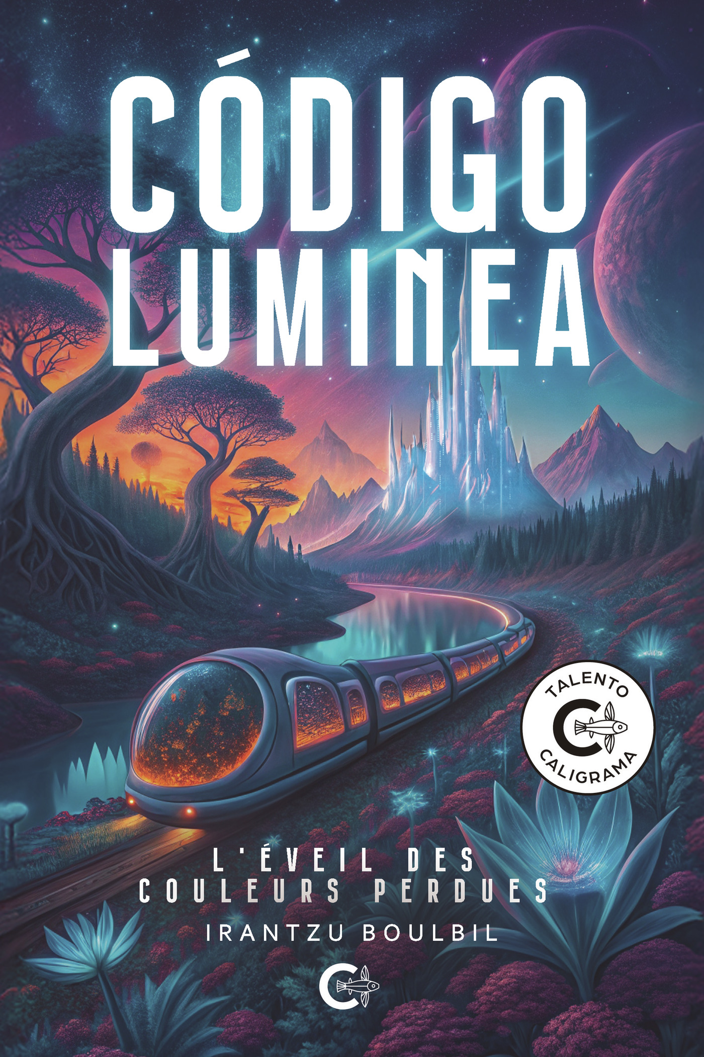Portada de Código Luminea · Irantzu Boulbil