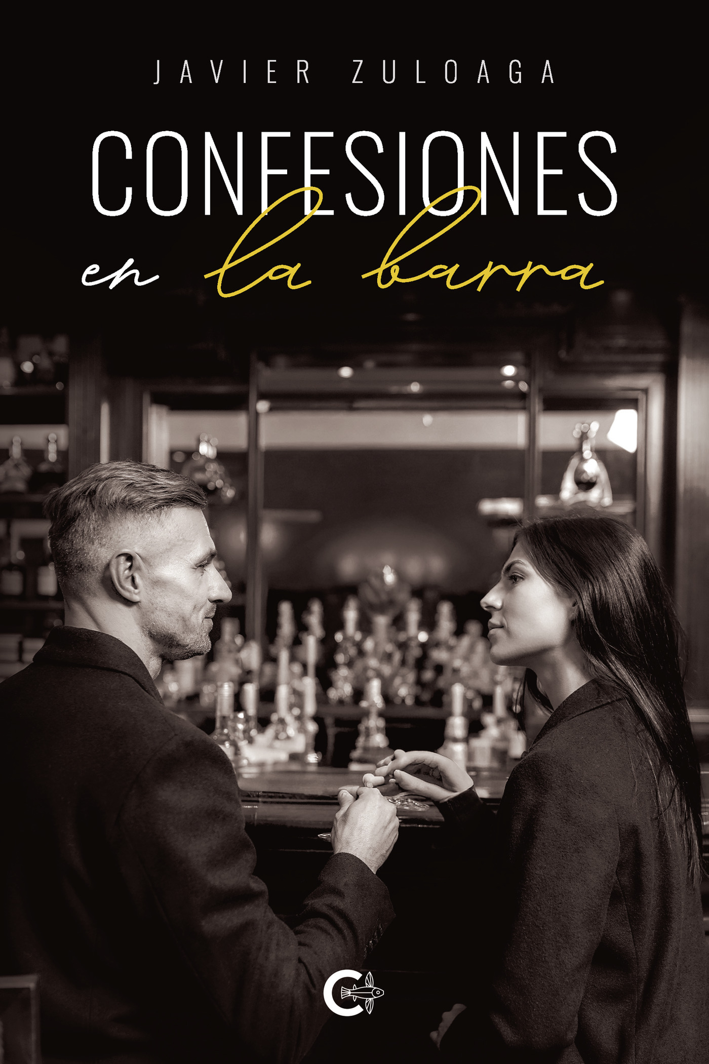 Portada de Confesiones en la barra · Javier Zuloaga