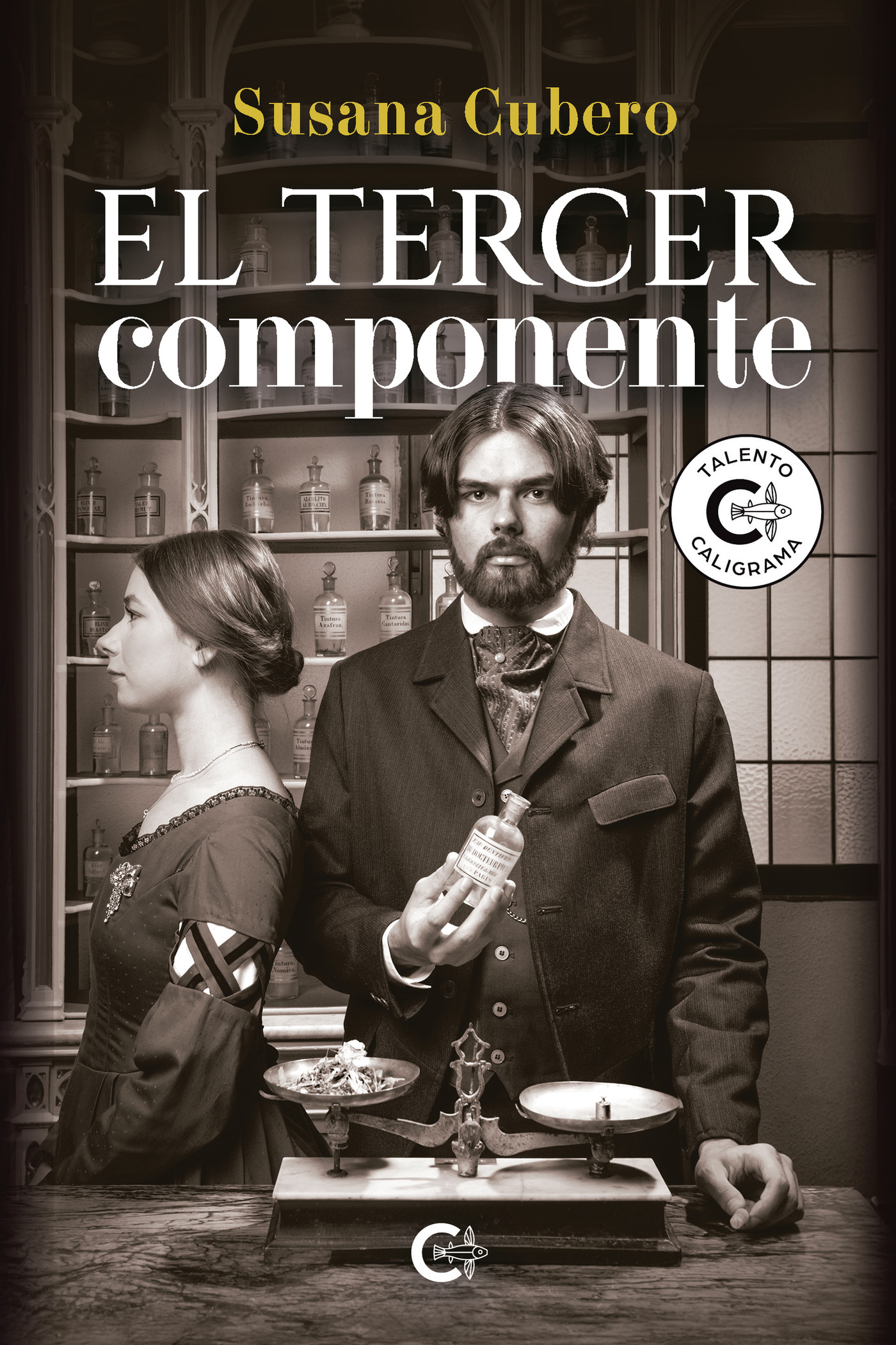 Portada de El tercer componente · Susana Cubero