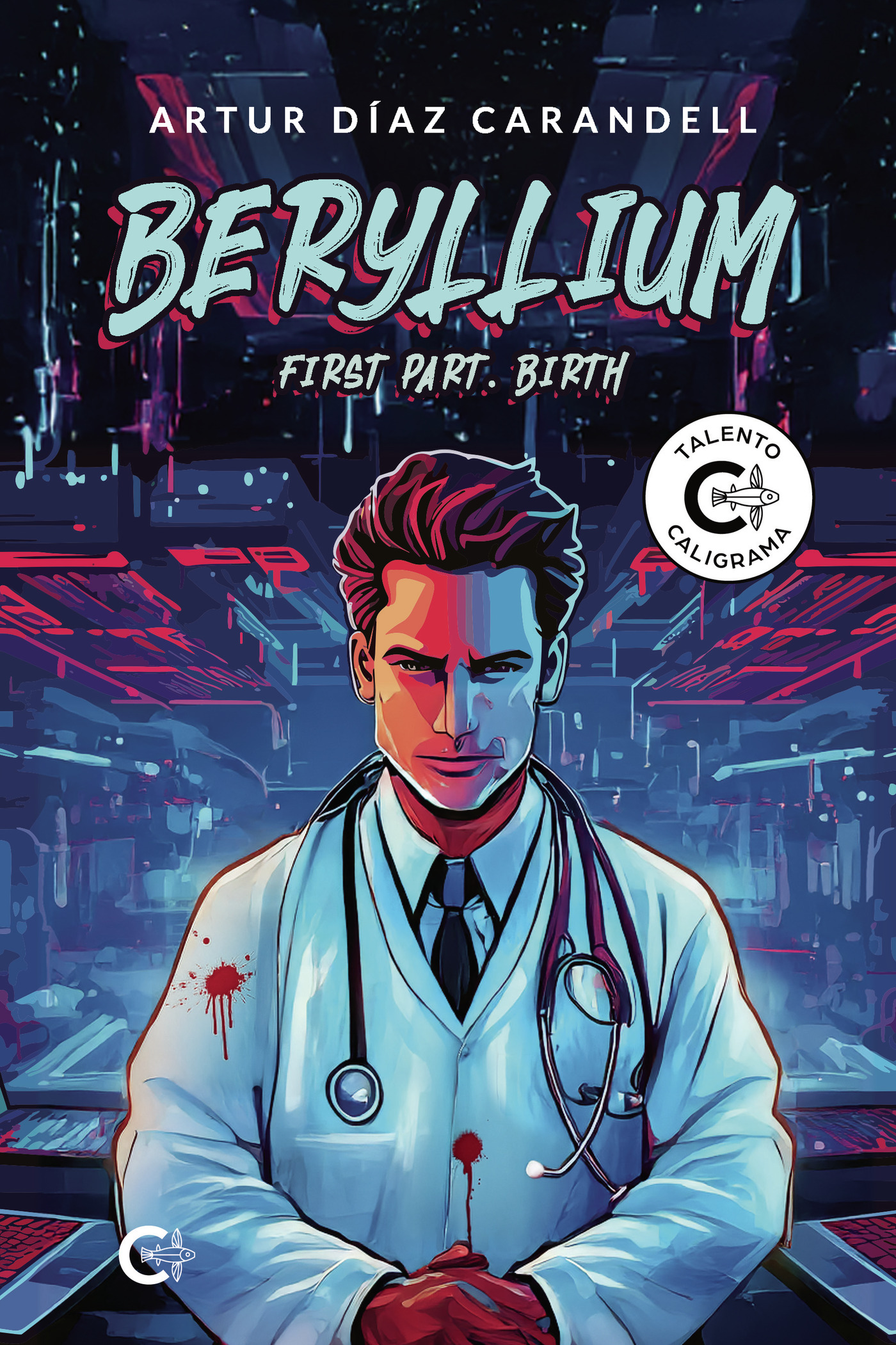 Portada de Beryllium · Artur Díaz Carandell