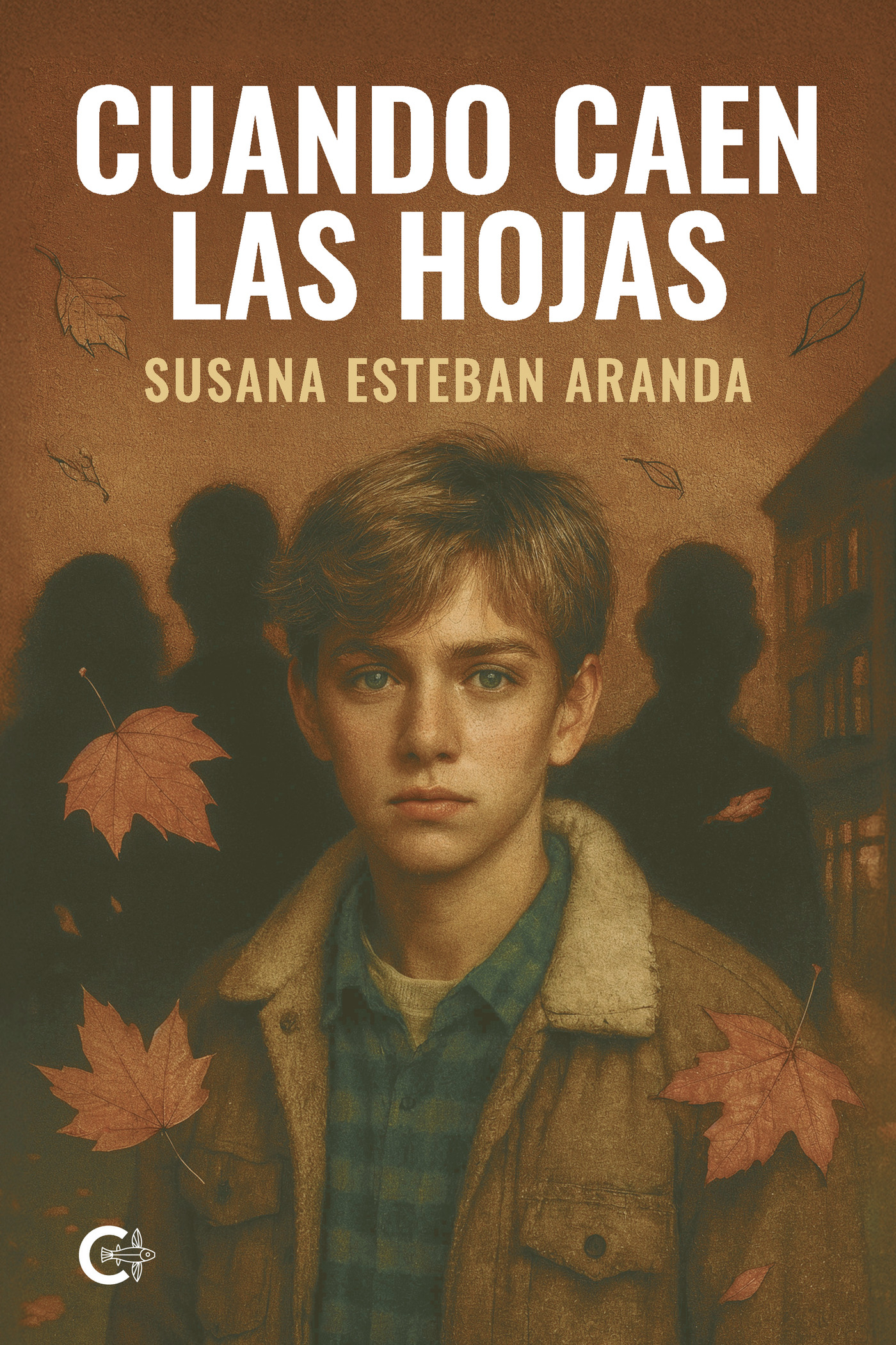 Portada de Cuando caen las hojas · Susana Esteban Aranda