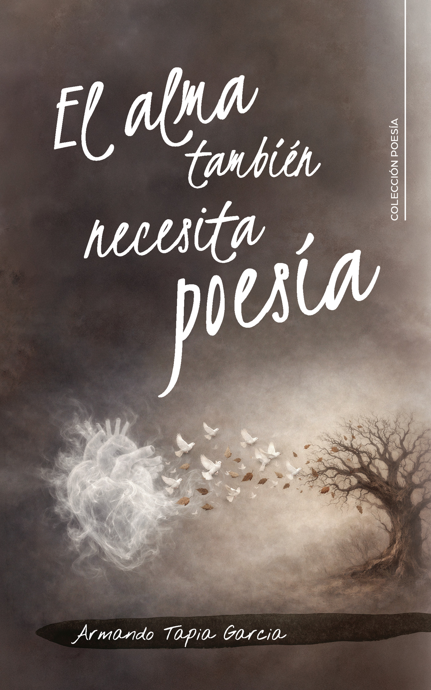 Portada de El alma también necesita poesía · Armando Tapia Garcia
