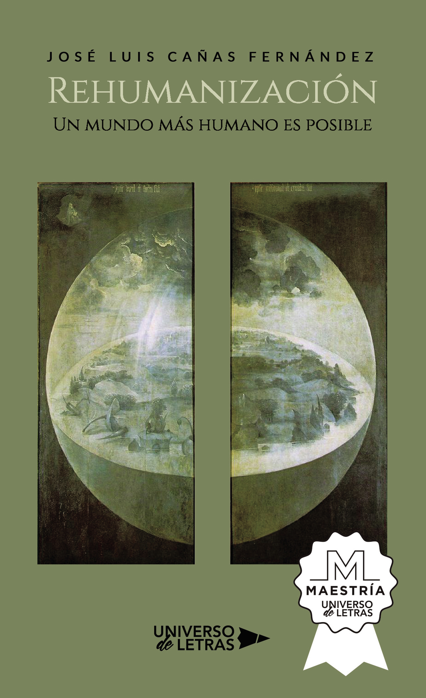 Portada de Rehumanización · José Luis Cañas Fernández