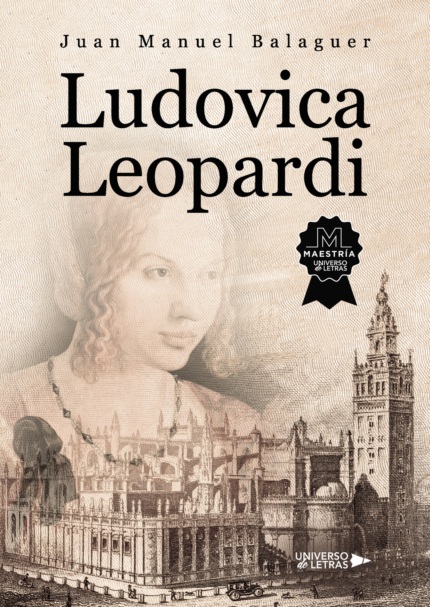 Portada de Ludovica Leopardi · Juan Manuel Balaguer