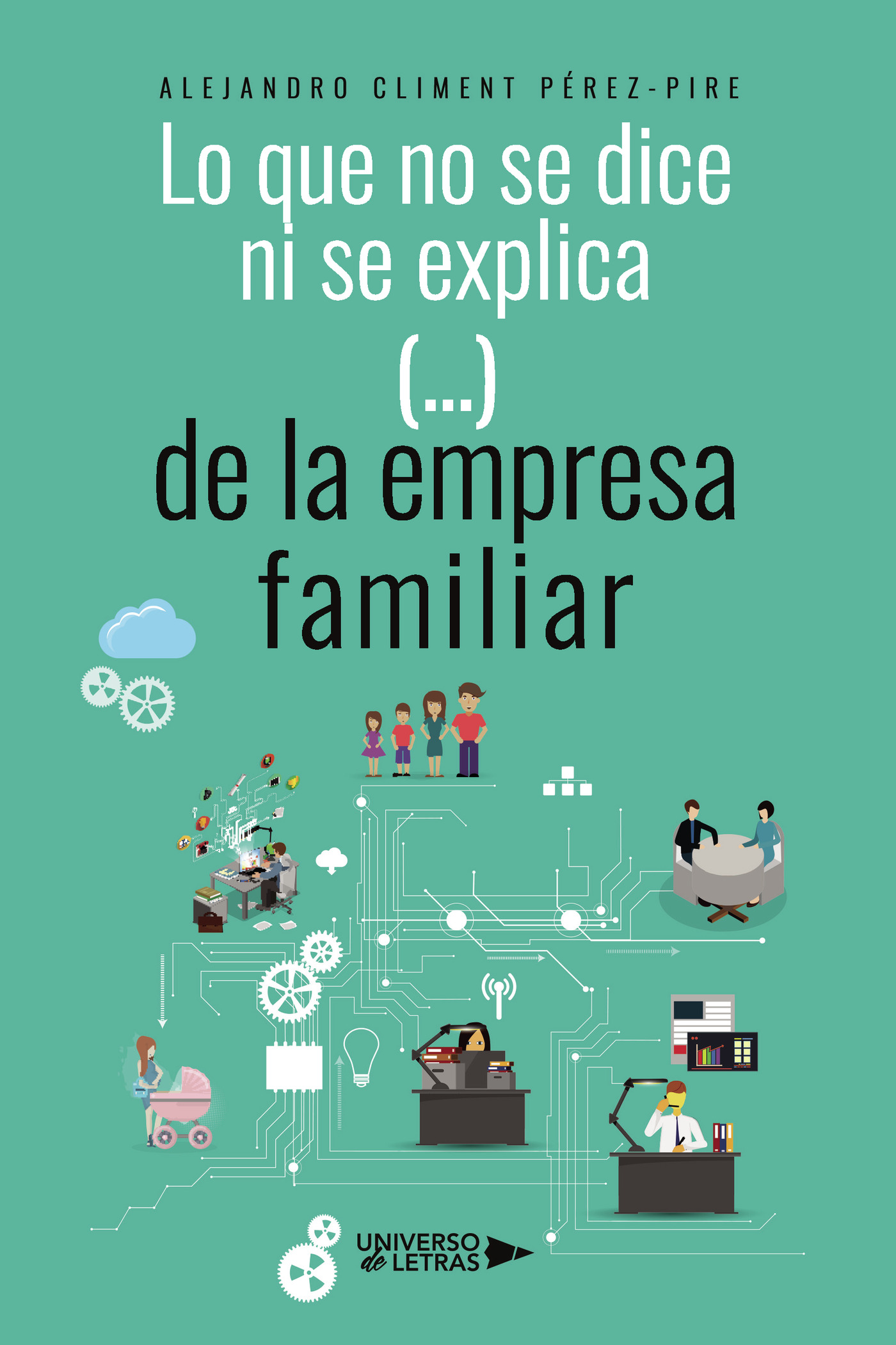 Portada de Lo que no se dice ni se explica (...) de la empresa familiar