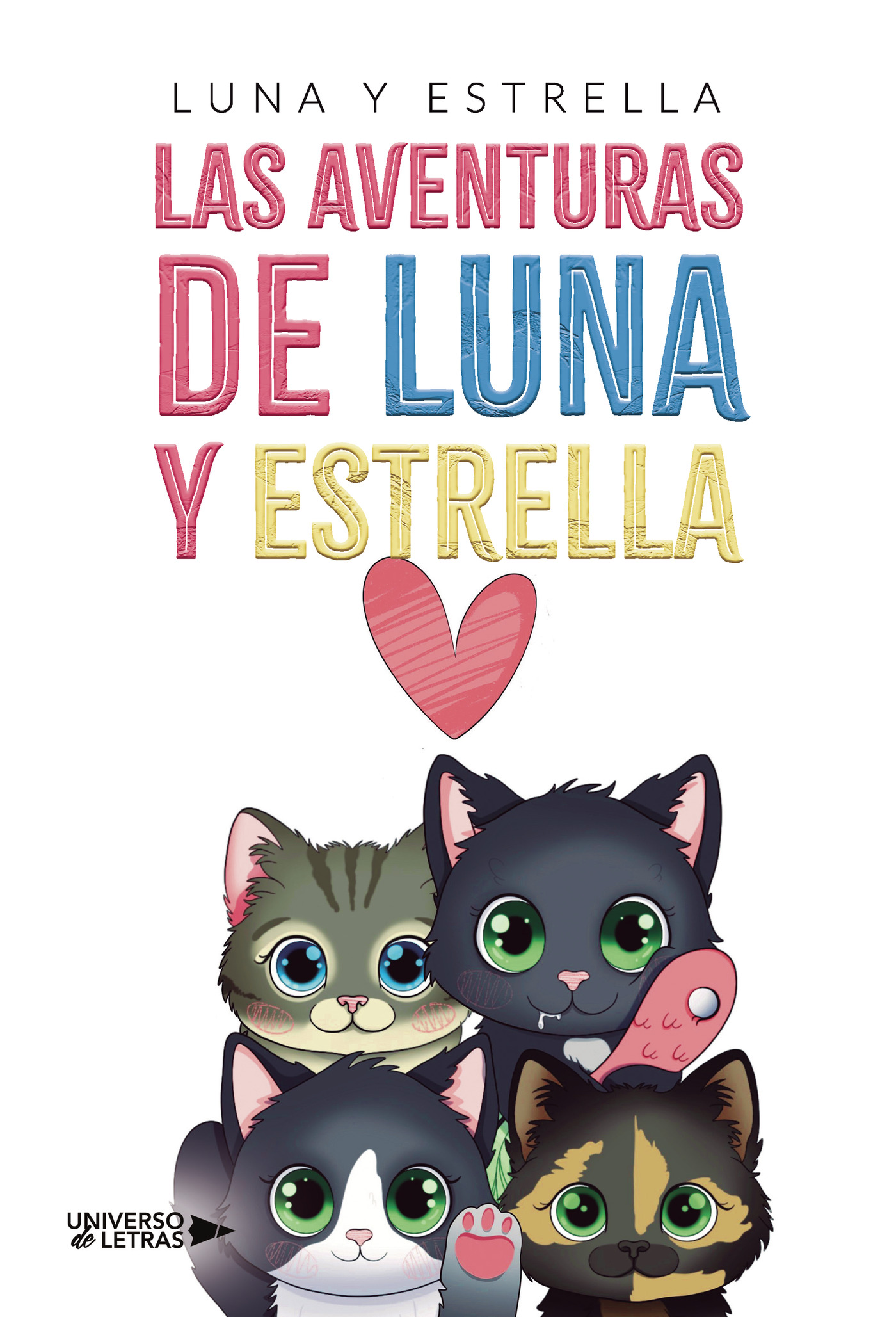 Portada de Las aventuras de Luna y Estrella