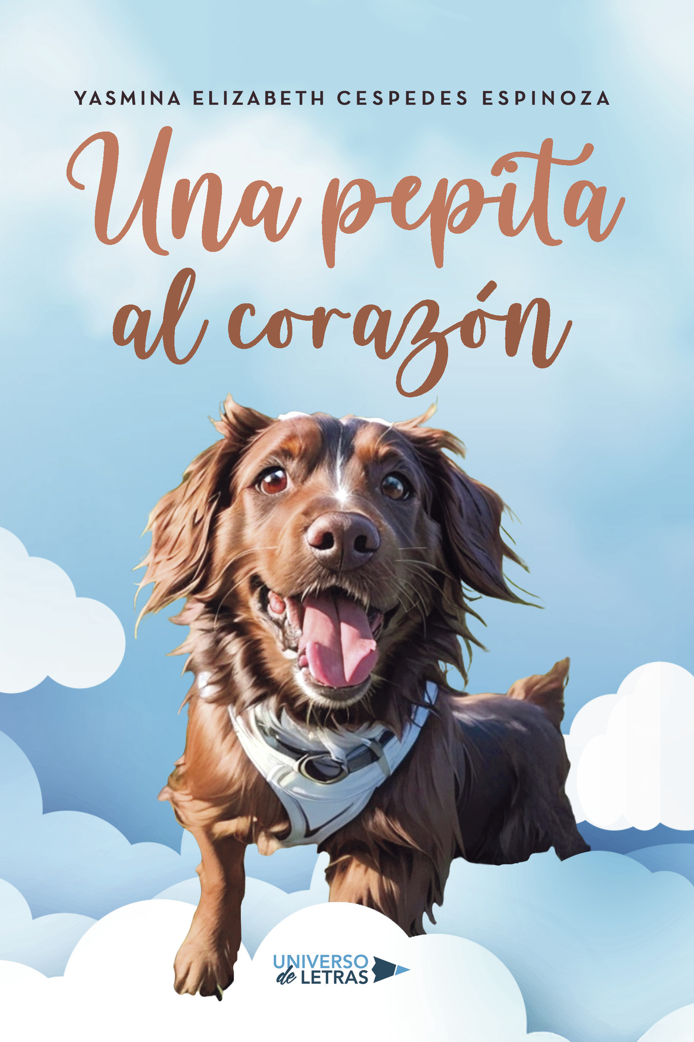 Portada de Una pepita al corazón · Yasmina Elizabeth Cespedes Espinoza