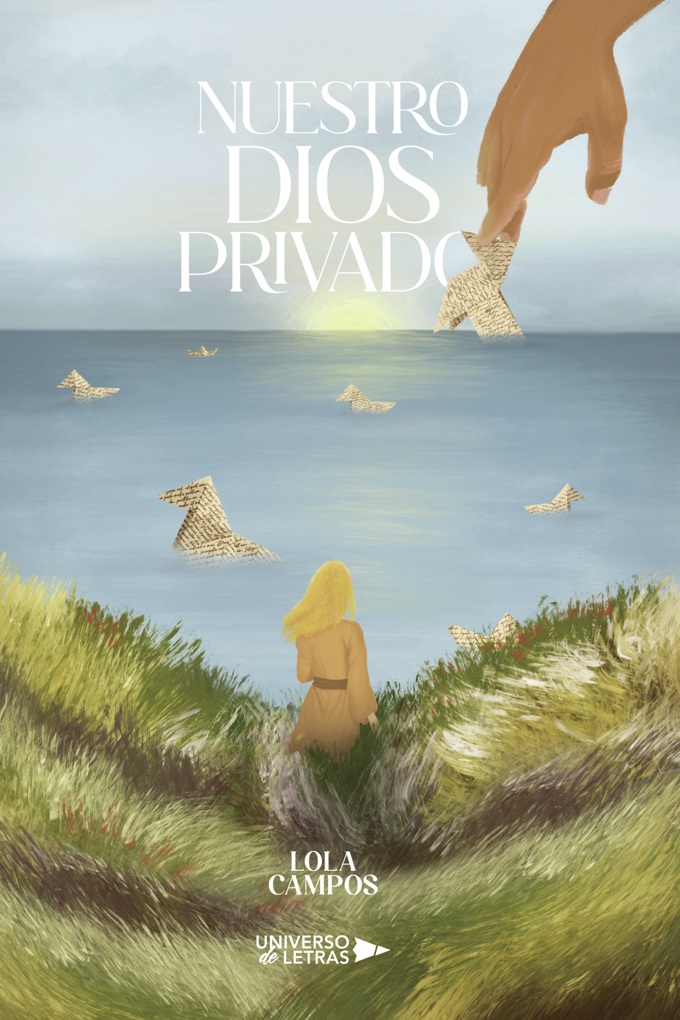 Portada de Nuestro Dios Privado · Lola Campos