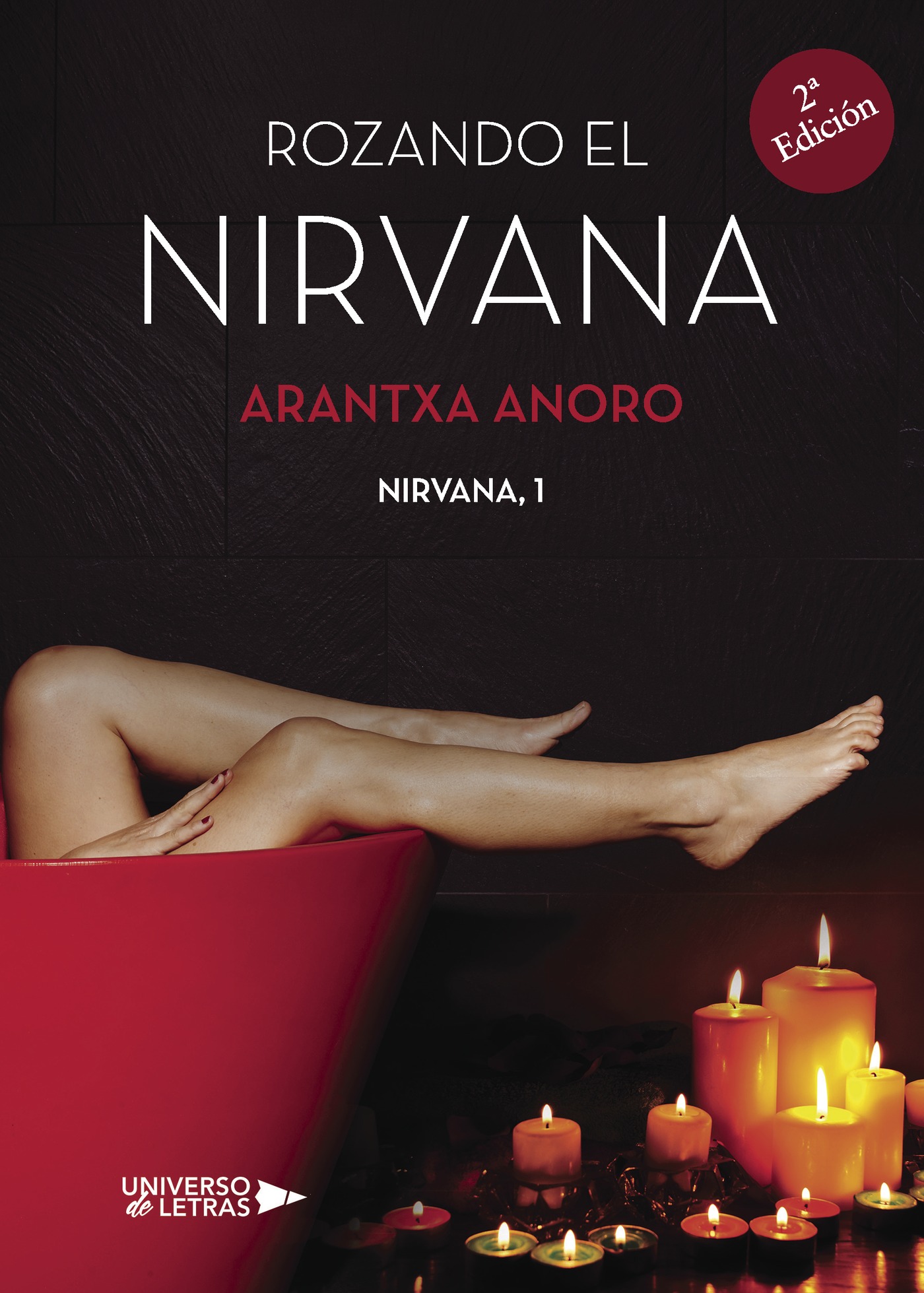 Portada de Rozando el Nirvana · Arantxa Anoro