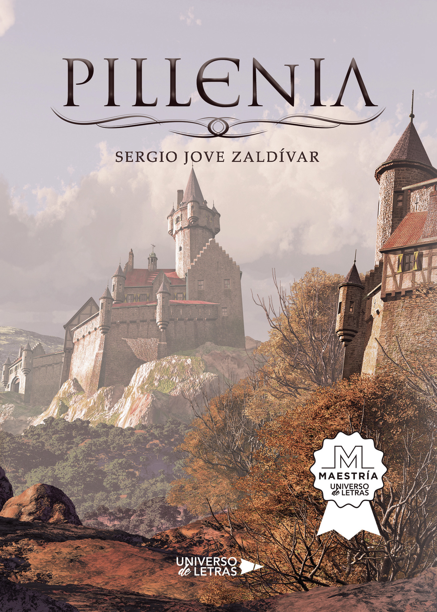 Portada de Pillenia · Sergio Jove Zaldívar