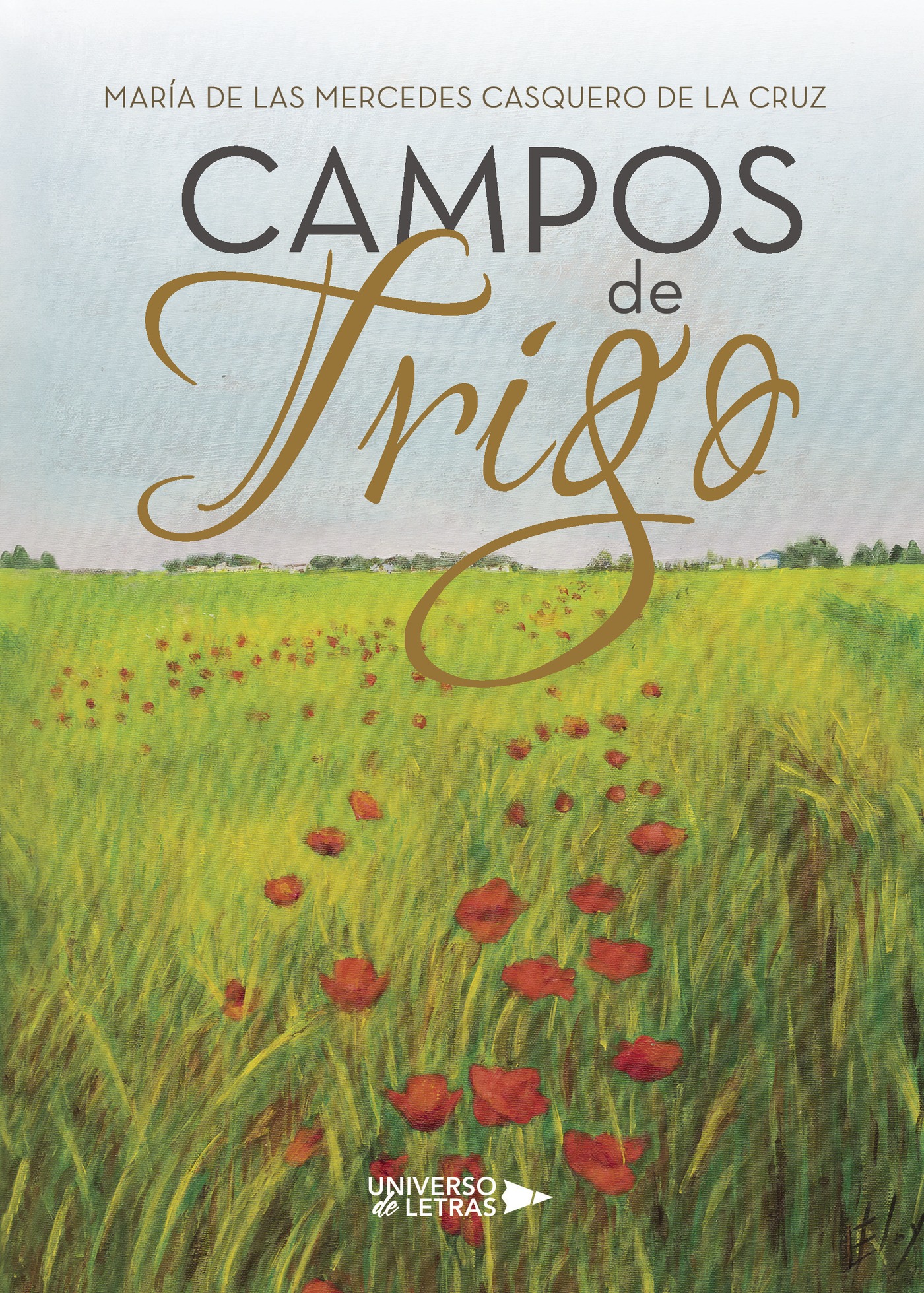 Portada de Campos de Trigo · María de las Mercedes Casquero de la Cruz