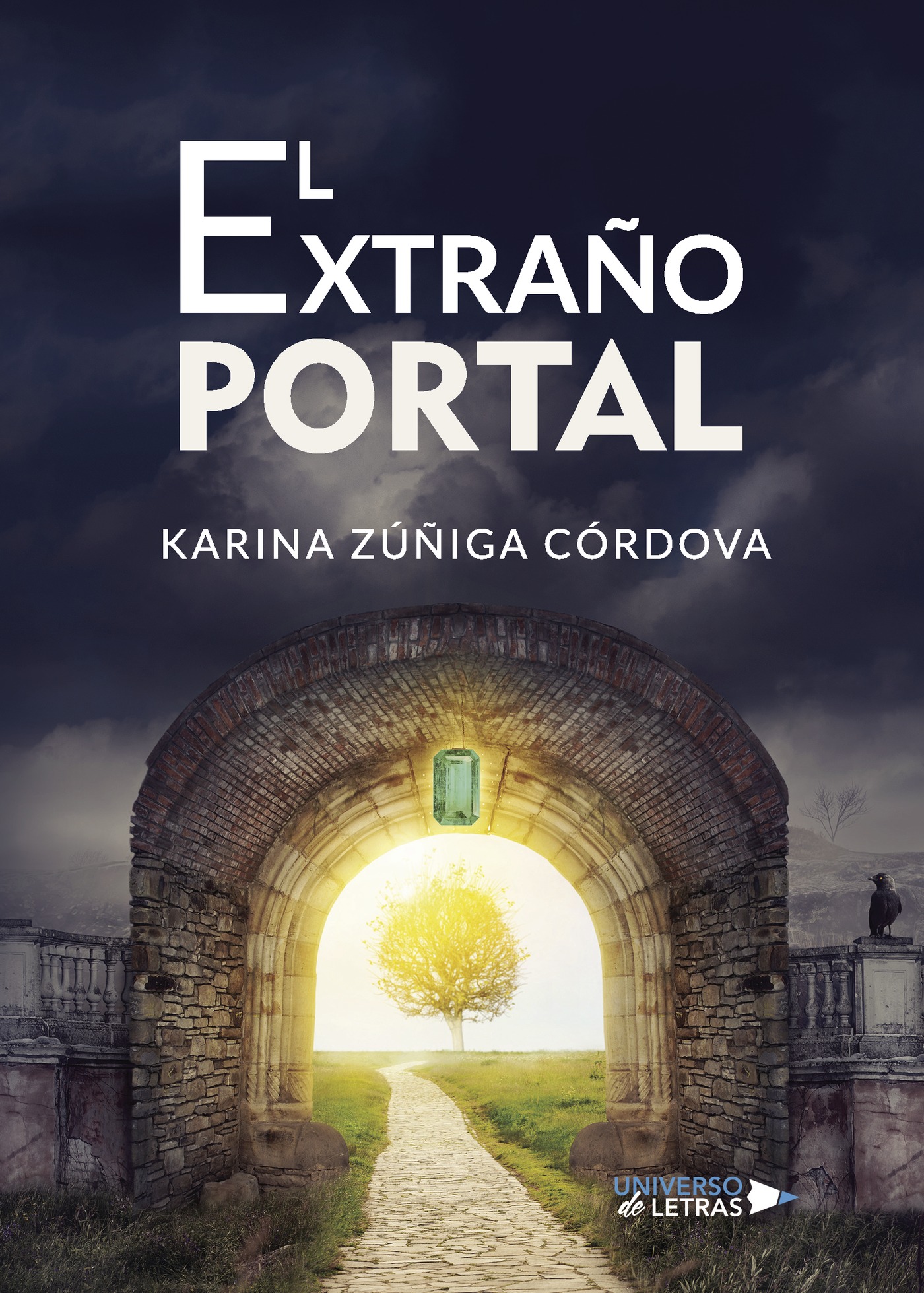 Portada de El extraño portal · Karina Zúñiga Córdova