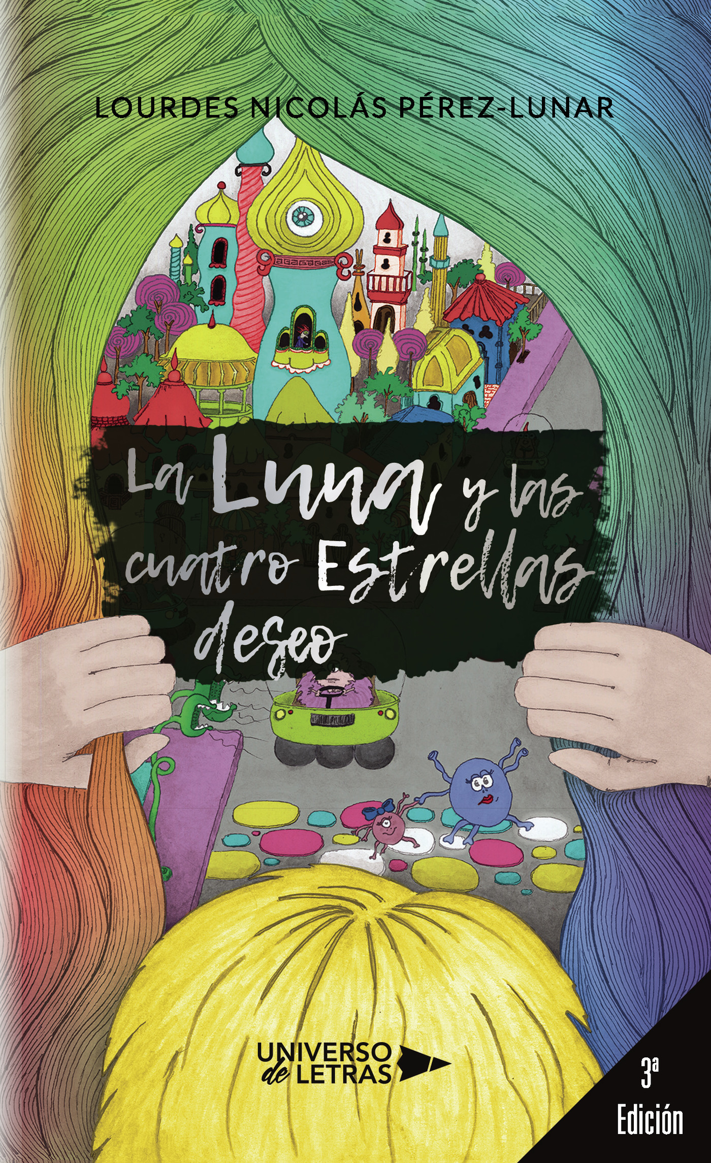 Portada de La Luna y las cuatro Estrellas deseo