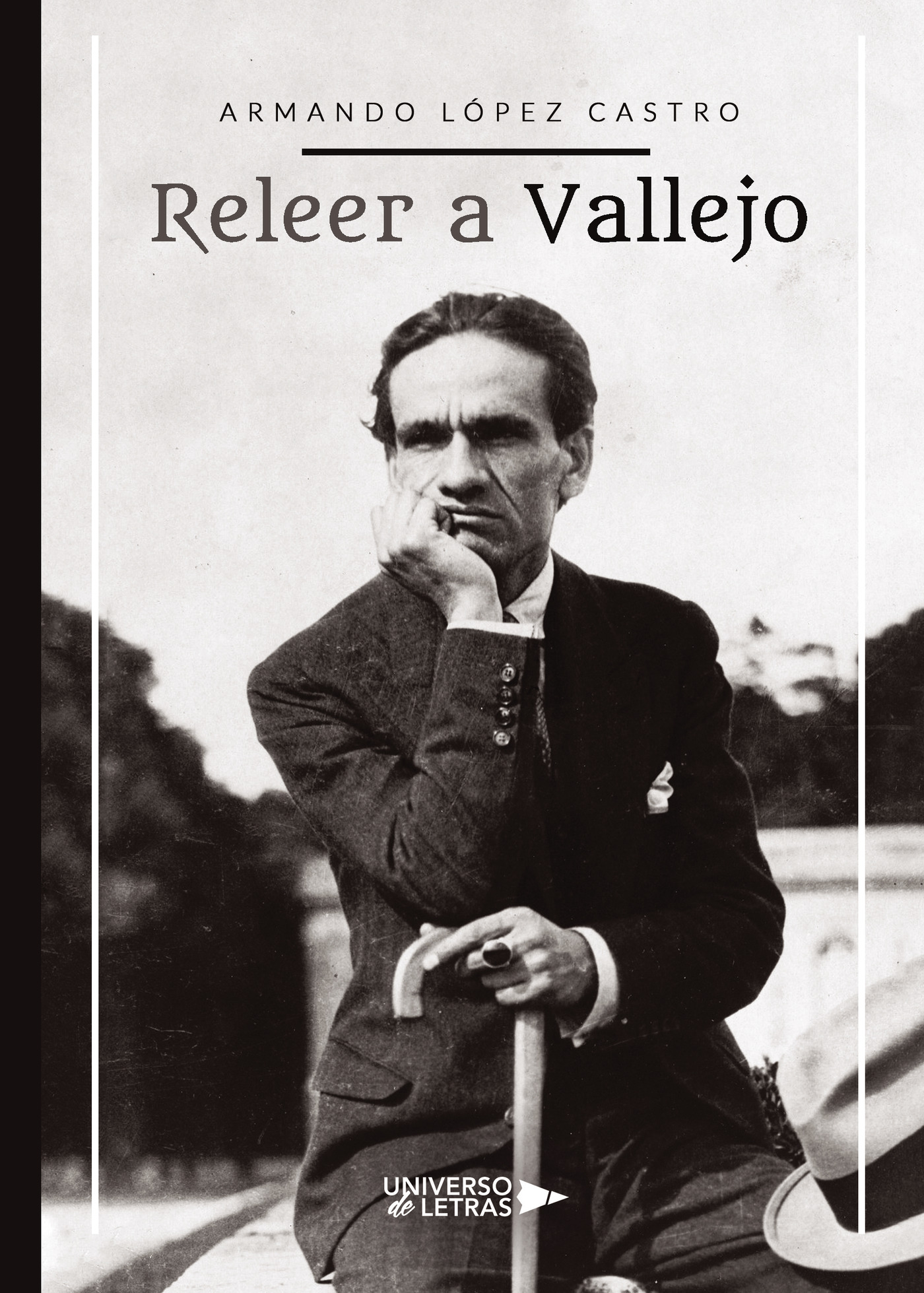 Portada de Releer a Vallejo · Armando López Castro