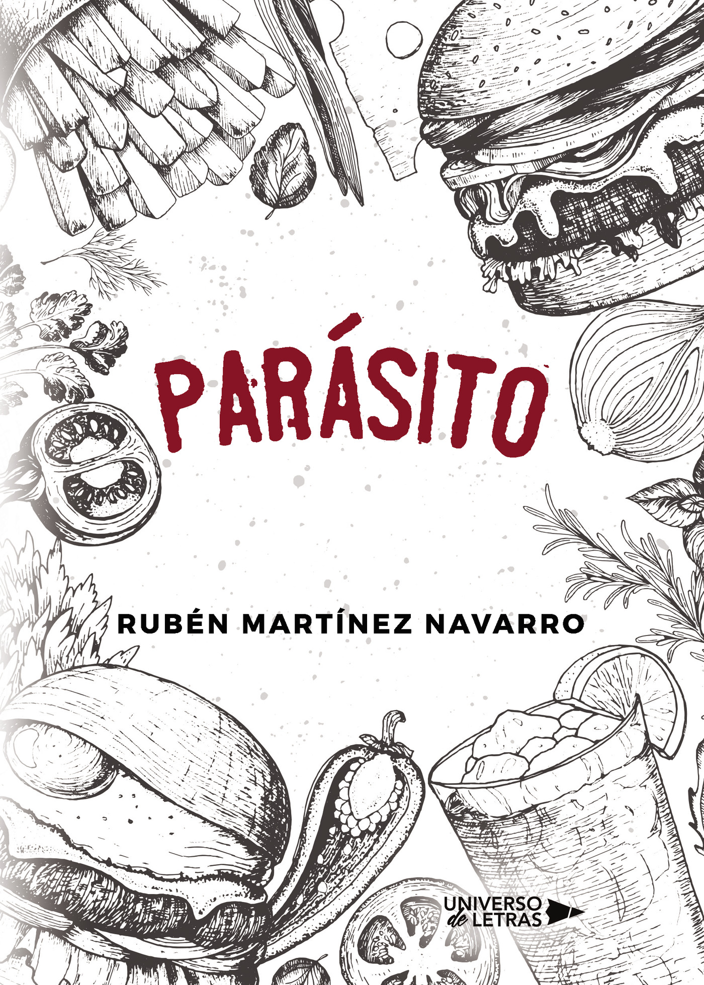 Portada de Parásito · Rubén Martínez Navarro