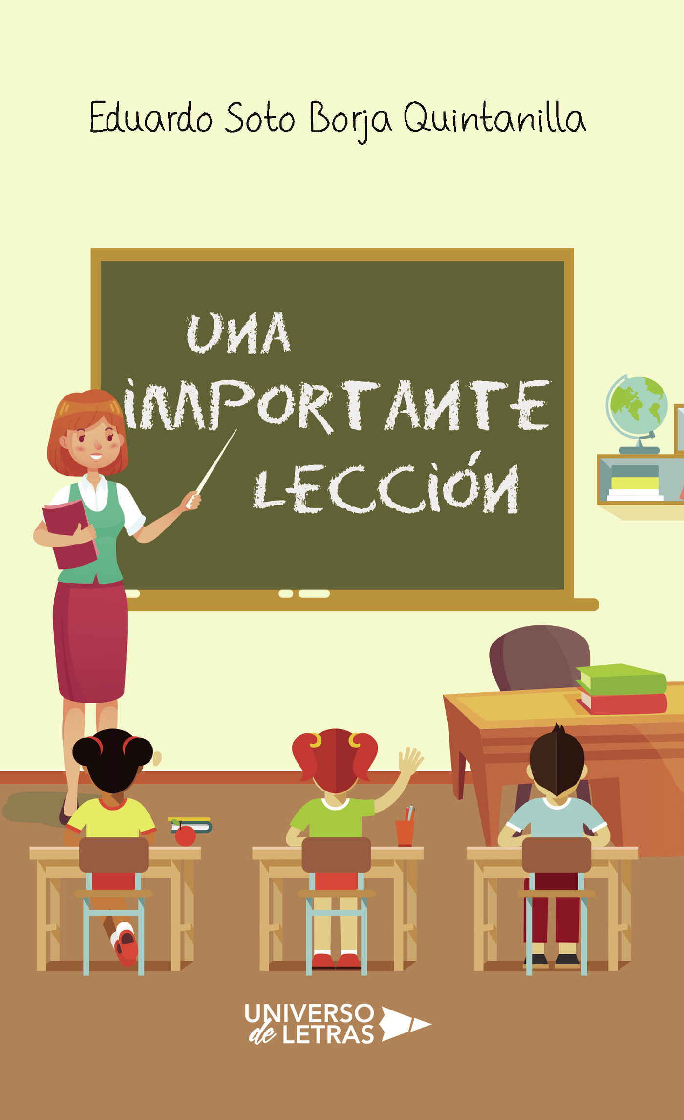 Portada de Una importante Lección · Eduardo Soto Borja Quintanilla