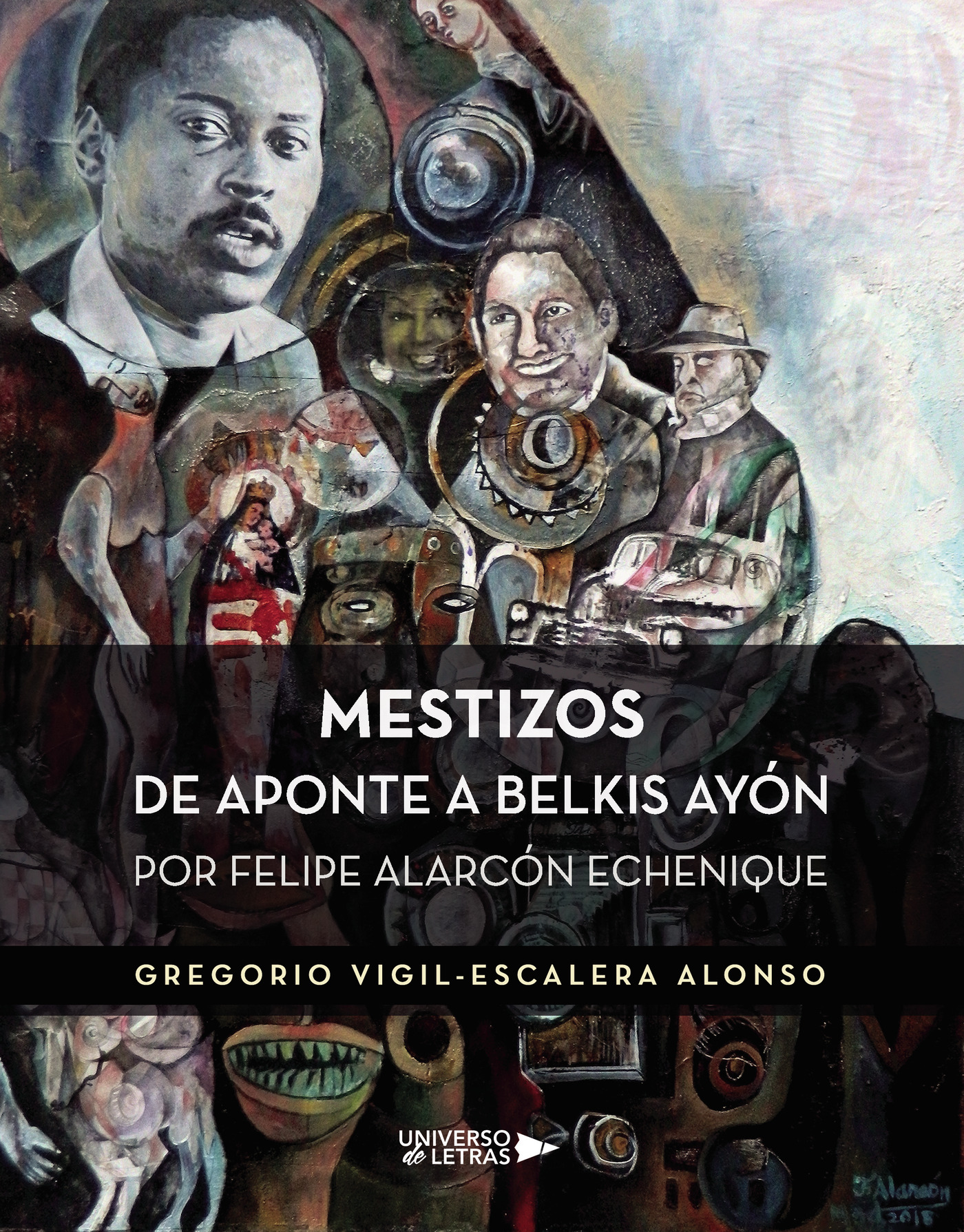 Portada de Mestizos de Aponte a Belkis Ayón