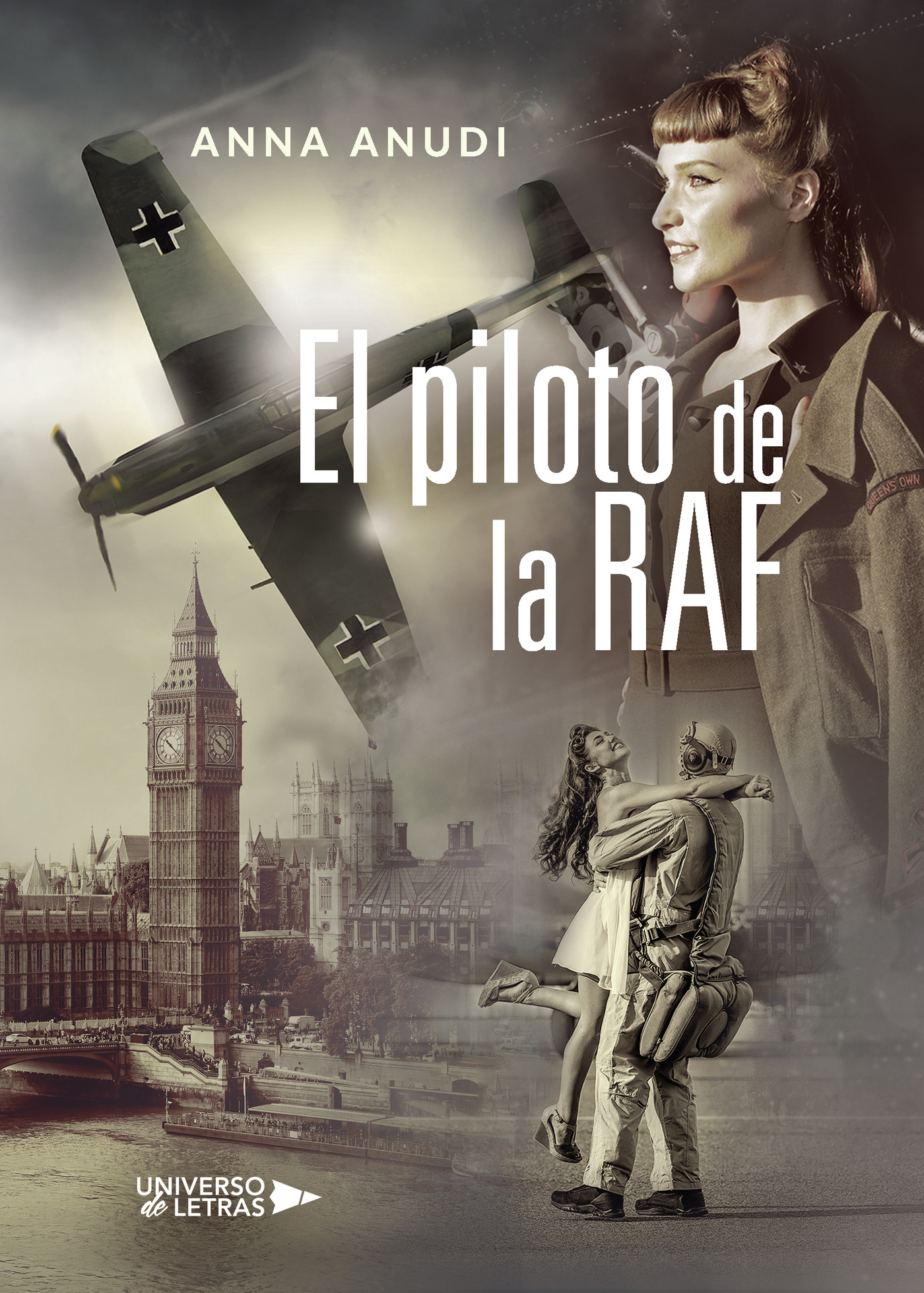 Portada de El piloto de la RAF · ANNA ANUDI