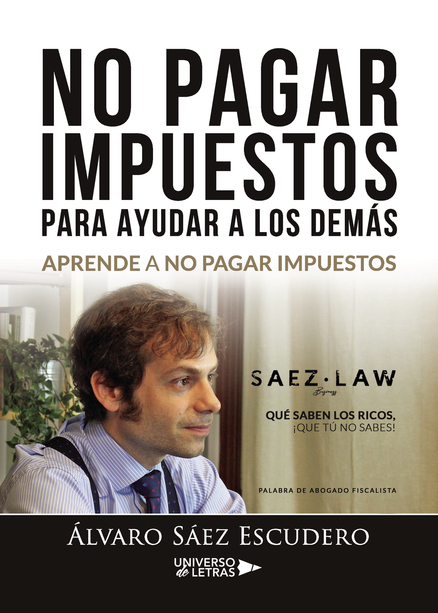 Portada de No pagar impuestos para ayudar a los demás