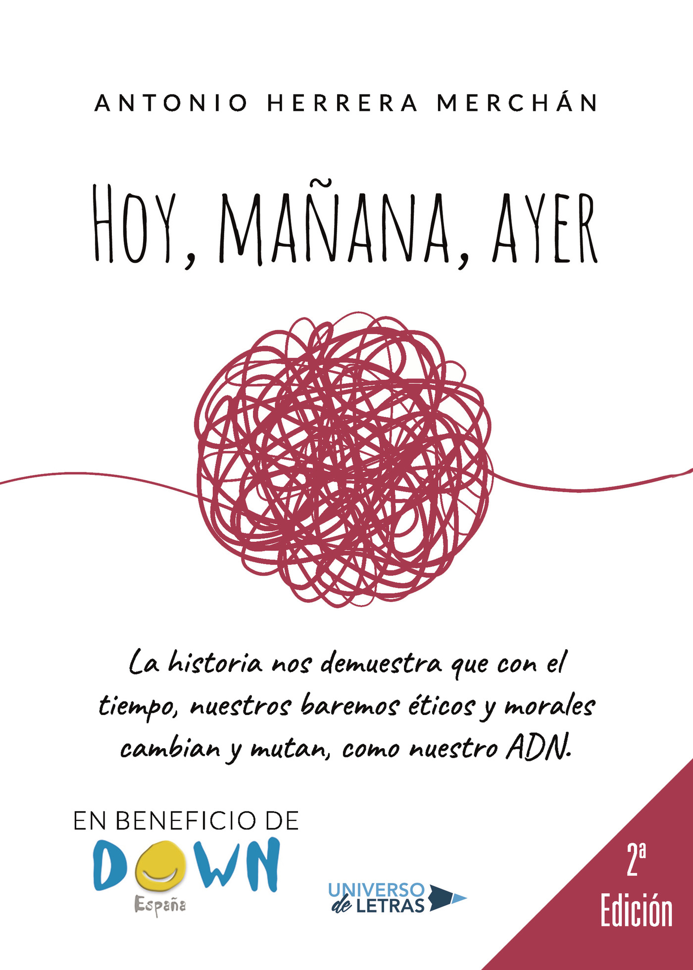 Portada de Hoy, mañana, ayer · Antonio Herrera - Merchán