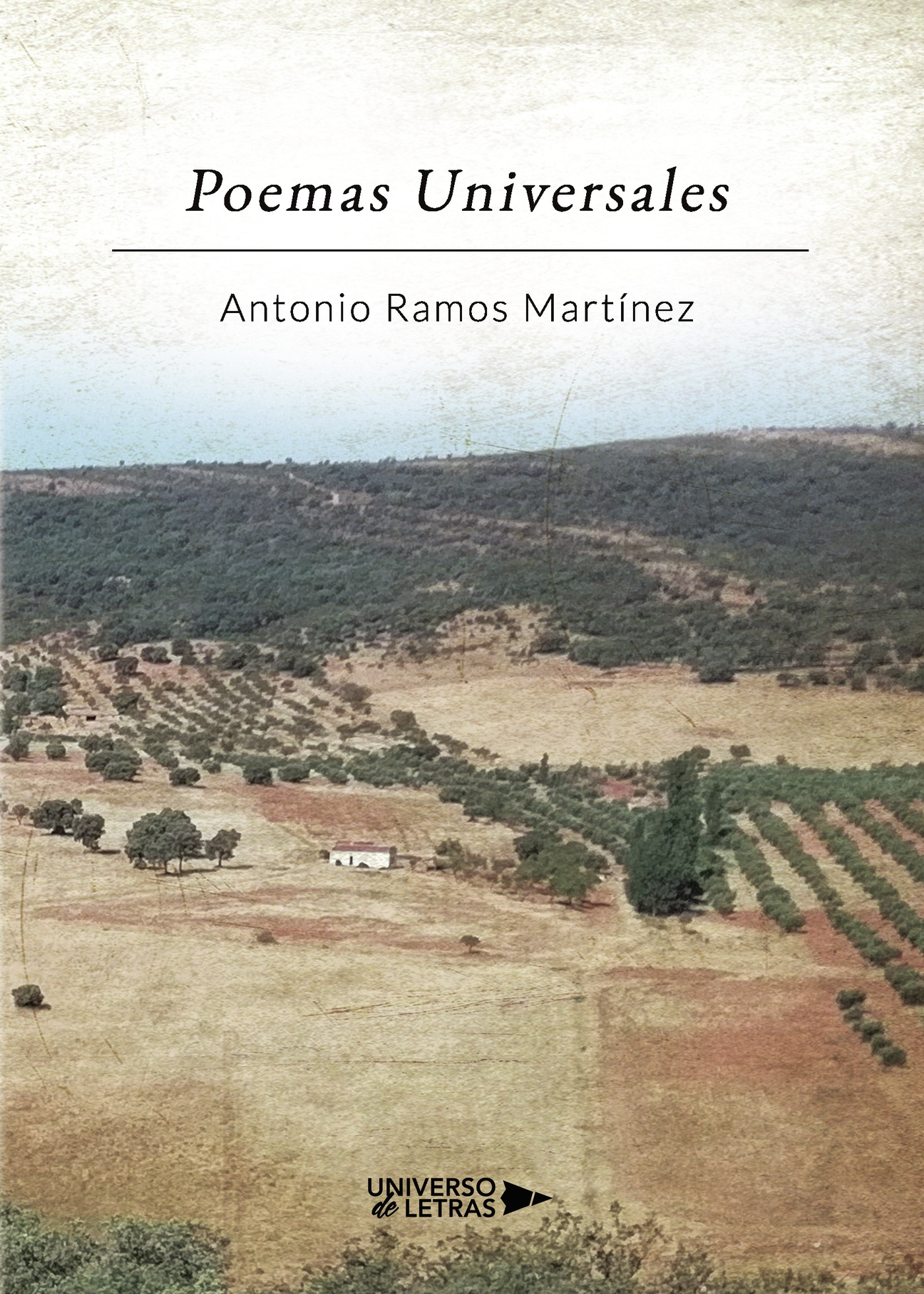 Portada de Poemas Universales · Antonio Ramos Martínez