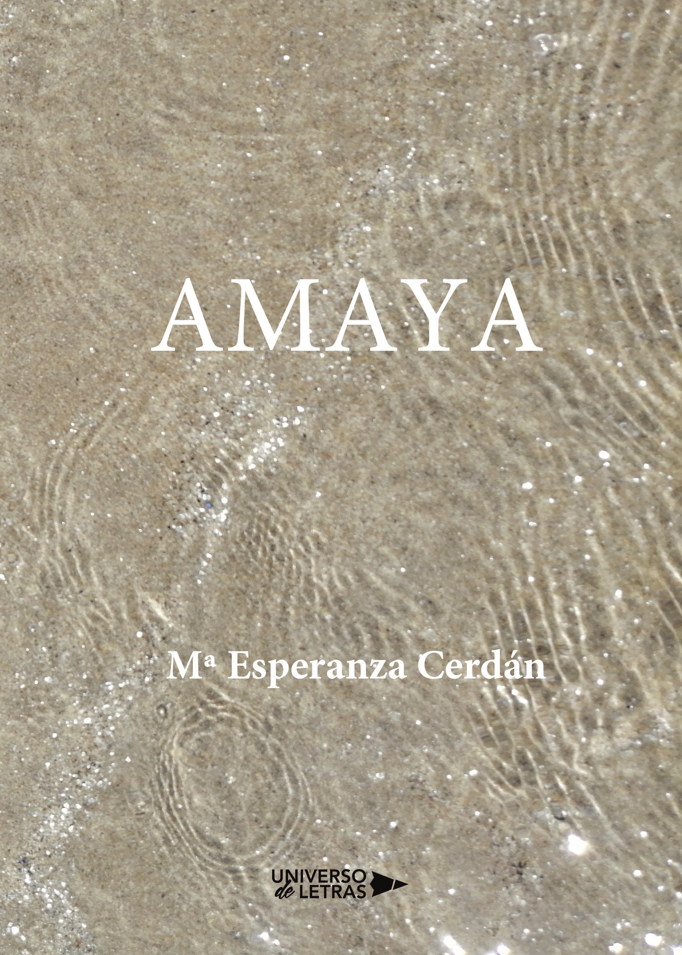 Portada de Amaya · Mª Esperanza Cerdán