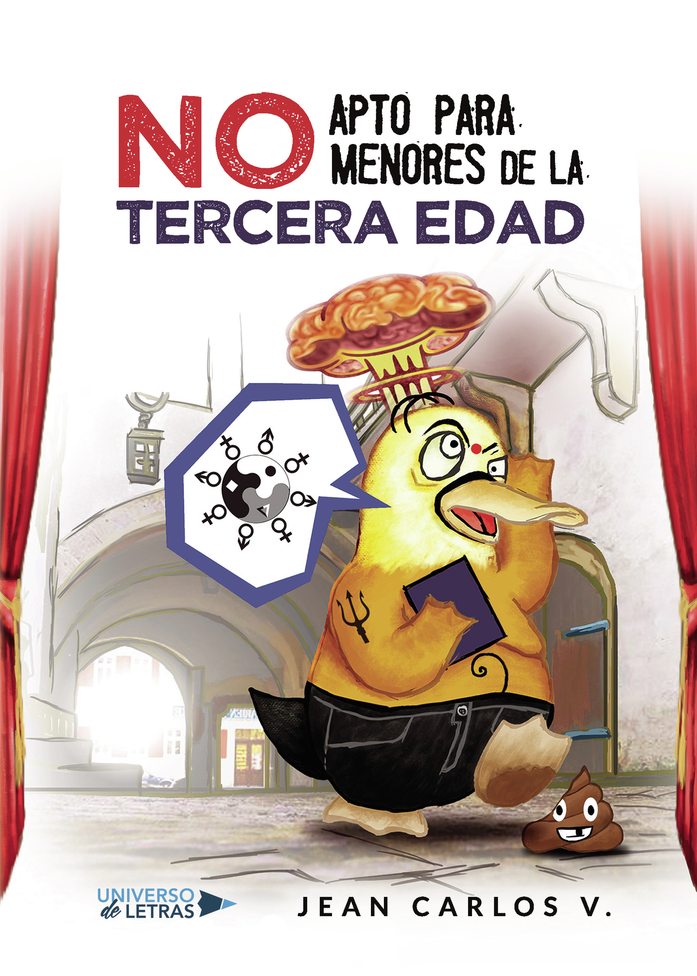 Portada de No apto para menores de la tercera edad