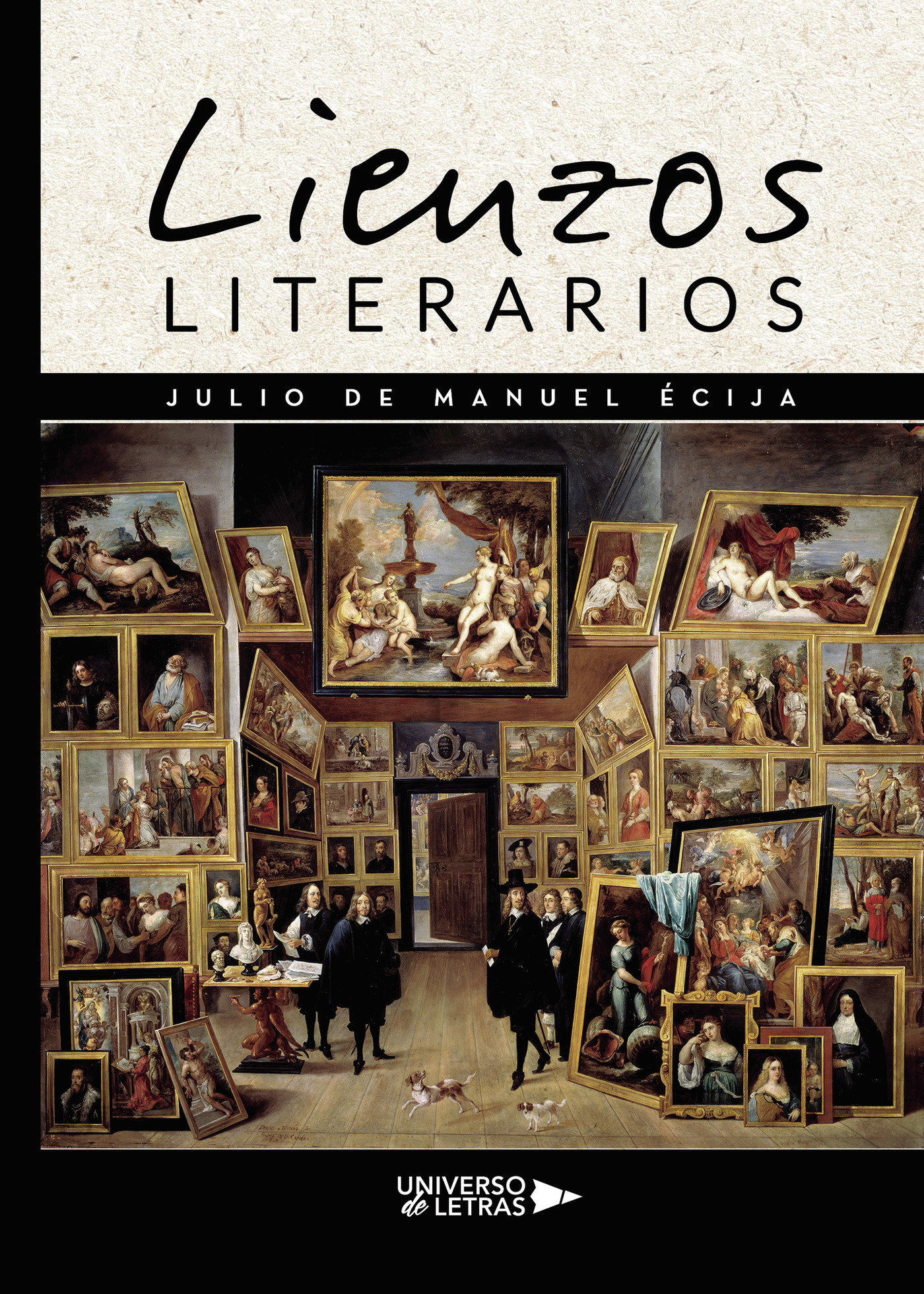 Portada de Lienzos Literarios · Julio De Manuel Écija