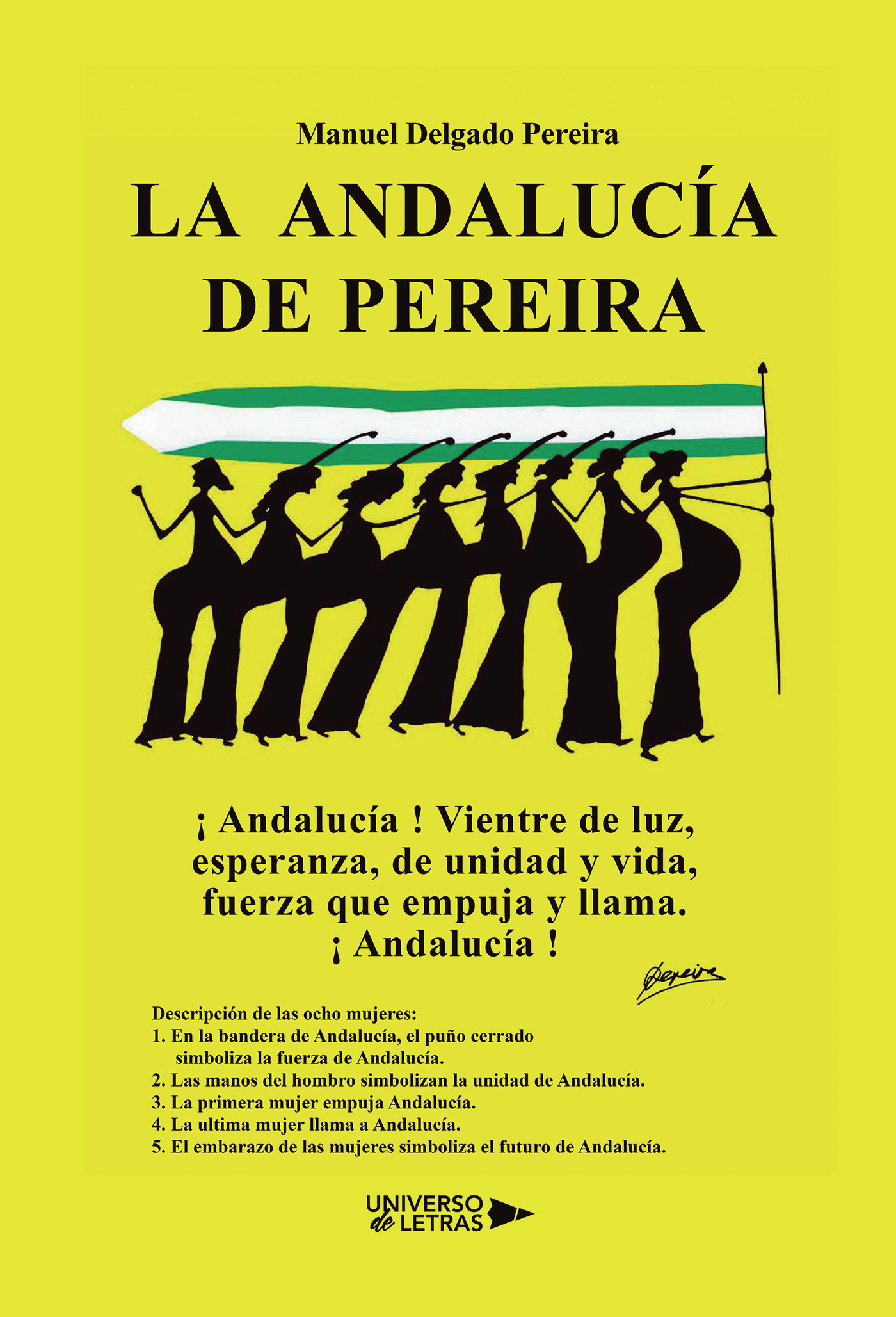 Portada de La Andalucía de Pereira · Manuel Delgado Pereira