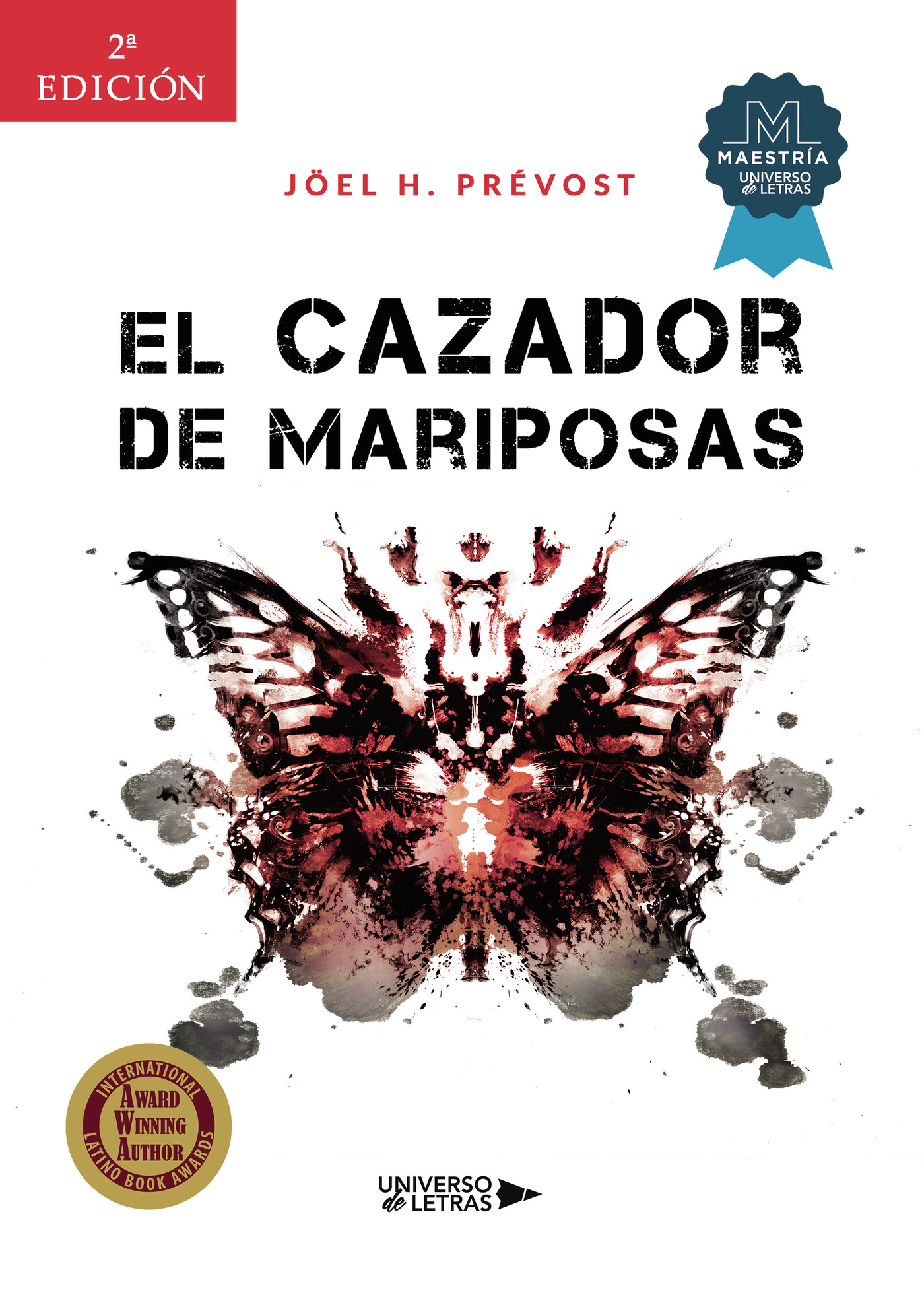 Portada de El cazador de mariposas · Jöel H. Prévost
