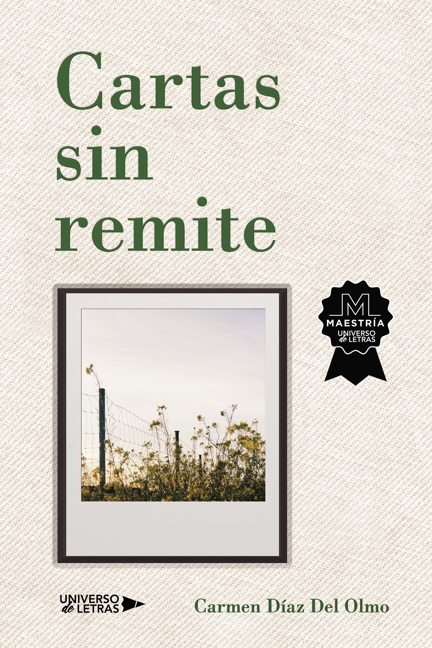 Portada de Cartas sin remite