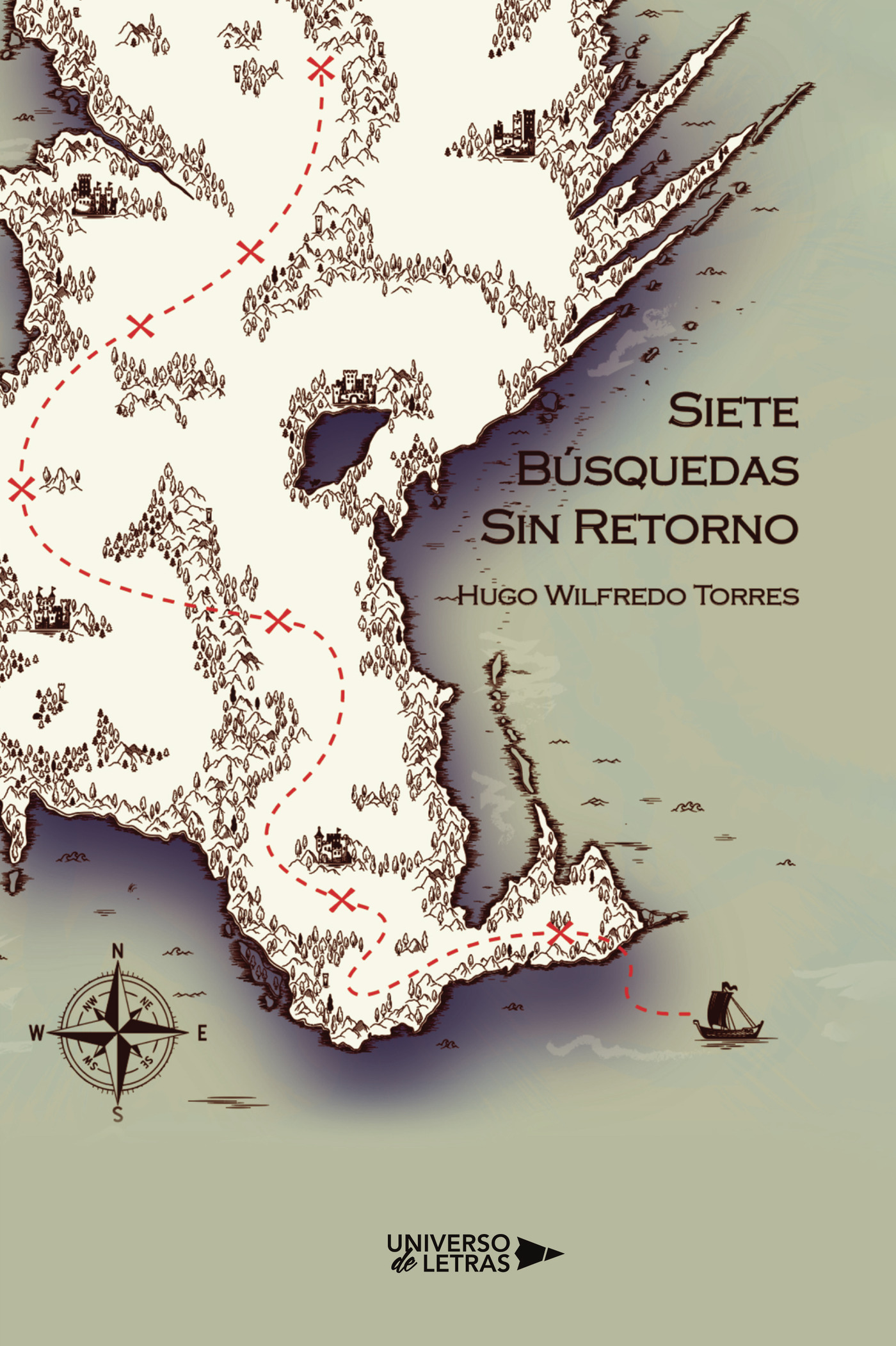 Portada de Siete búsquedas sin retorno · Hugo Wilfredo Torres