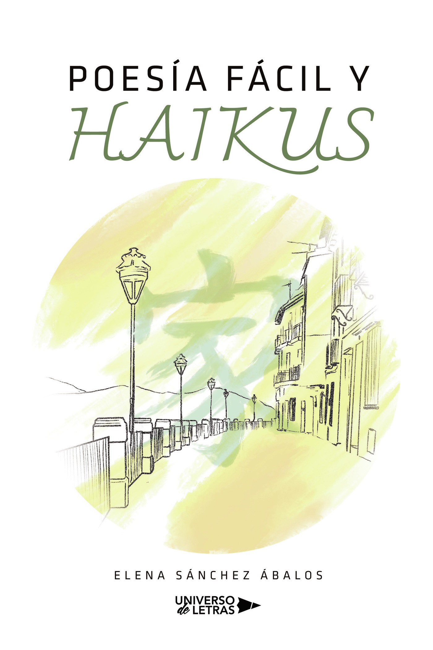 Portada de POESÍA FÁCIL Y HAIKUS · Elena Sánchez Ábalos