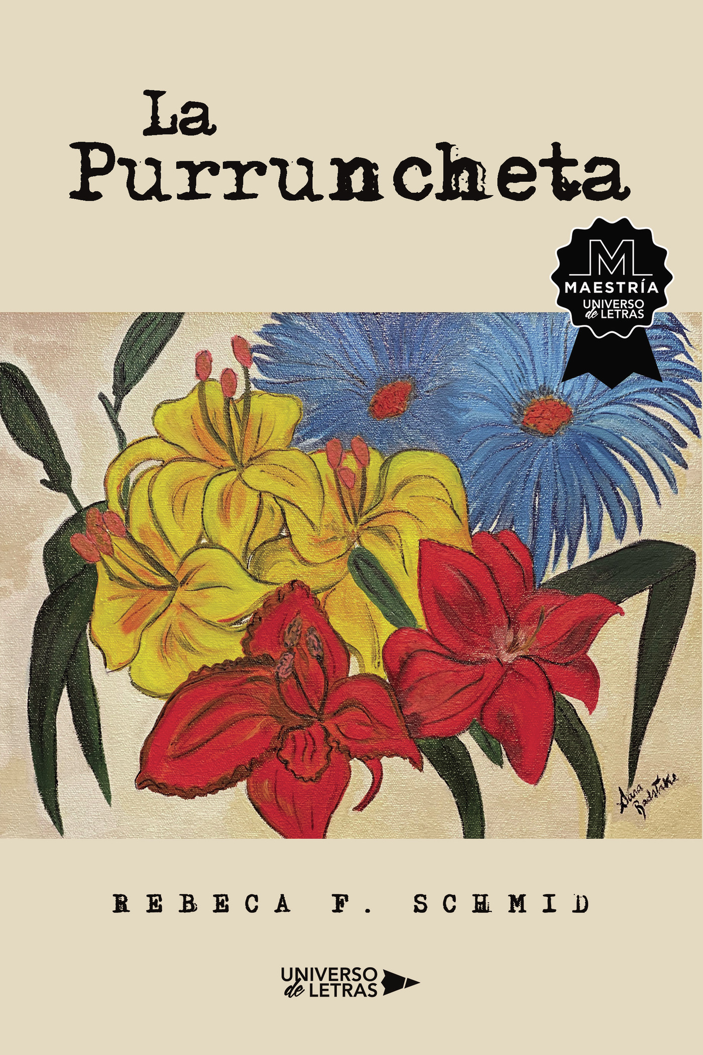 Portada de La Purruncheta · Rebeca F Schmid