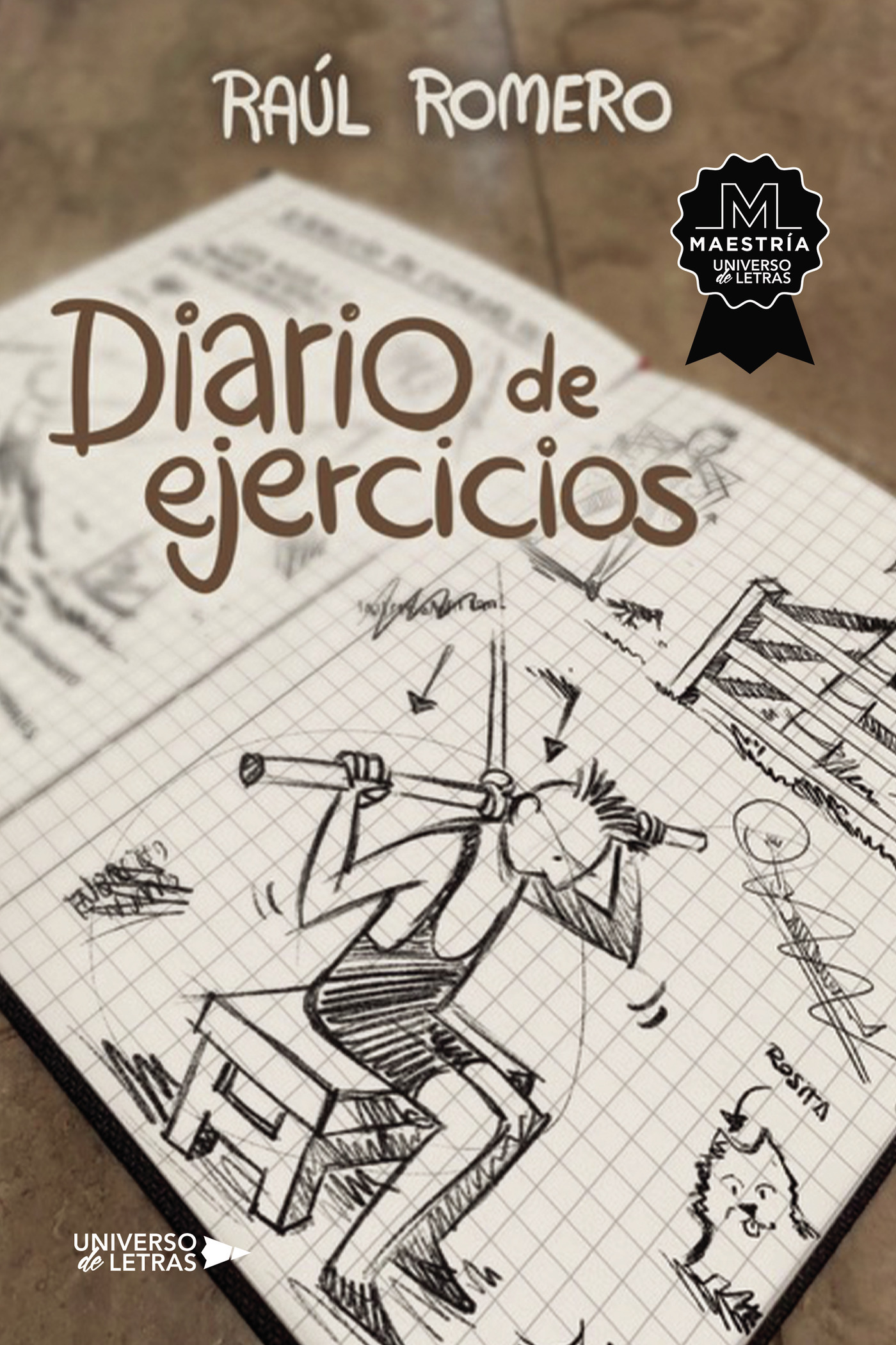 Portada de Diario de ejercicios · Raúl Romero