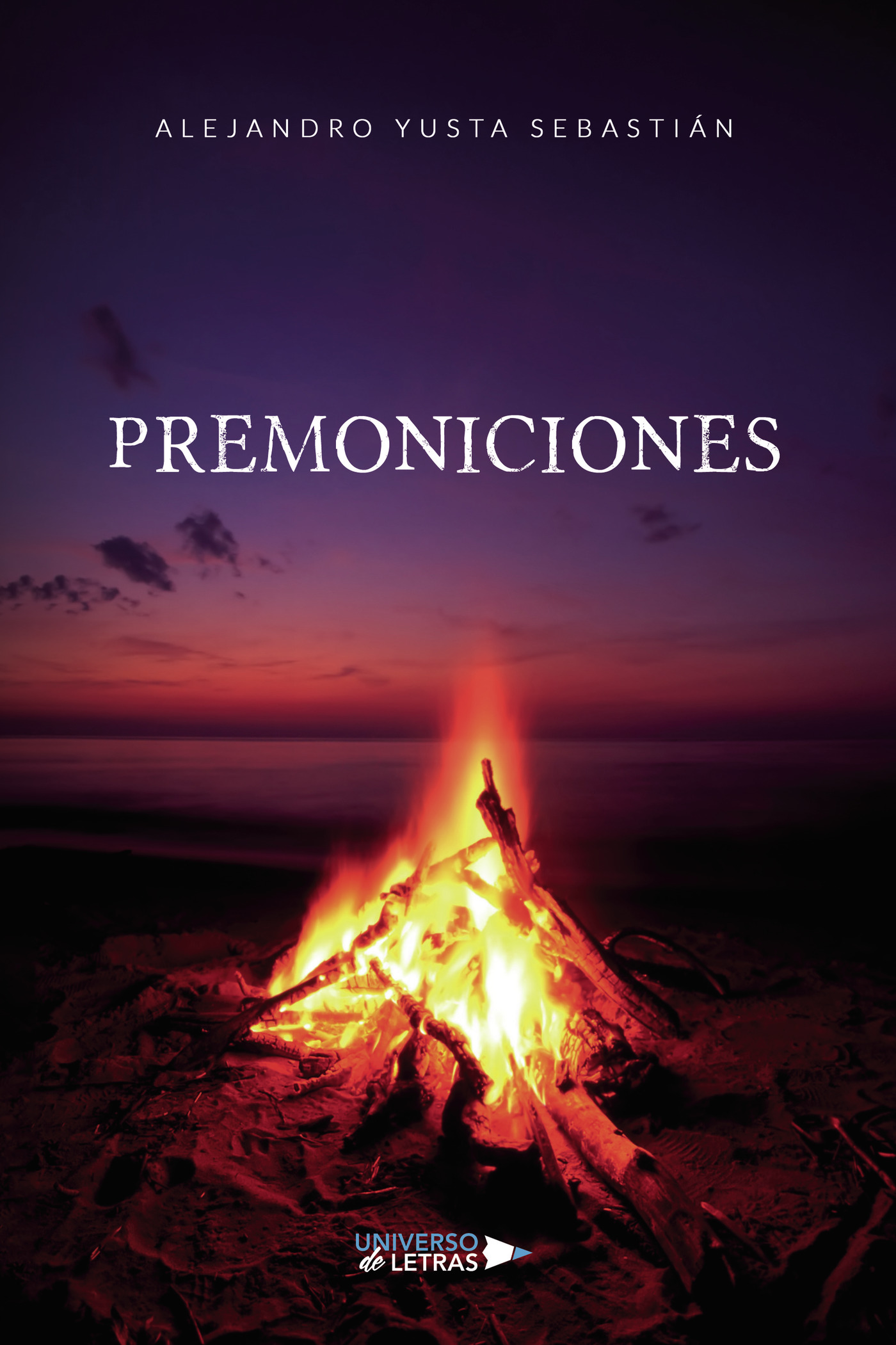 Portada de Premoniciones · Alejandro Yusta Sebastián