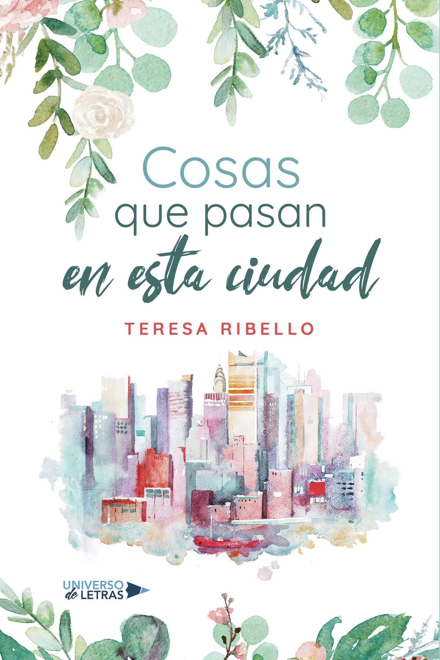 Portada de Cosas que pasan en esta ciudad · Teresa Ribello