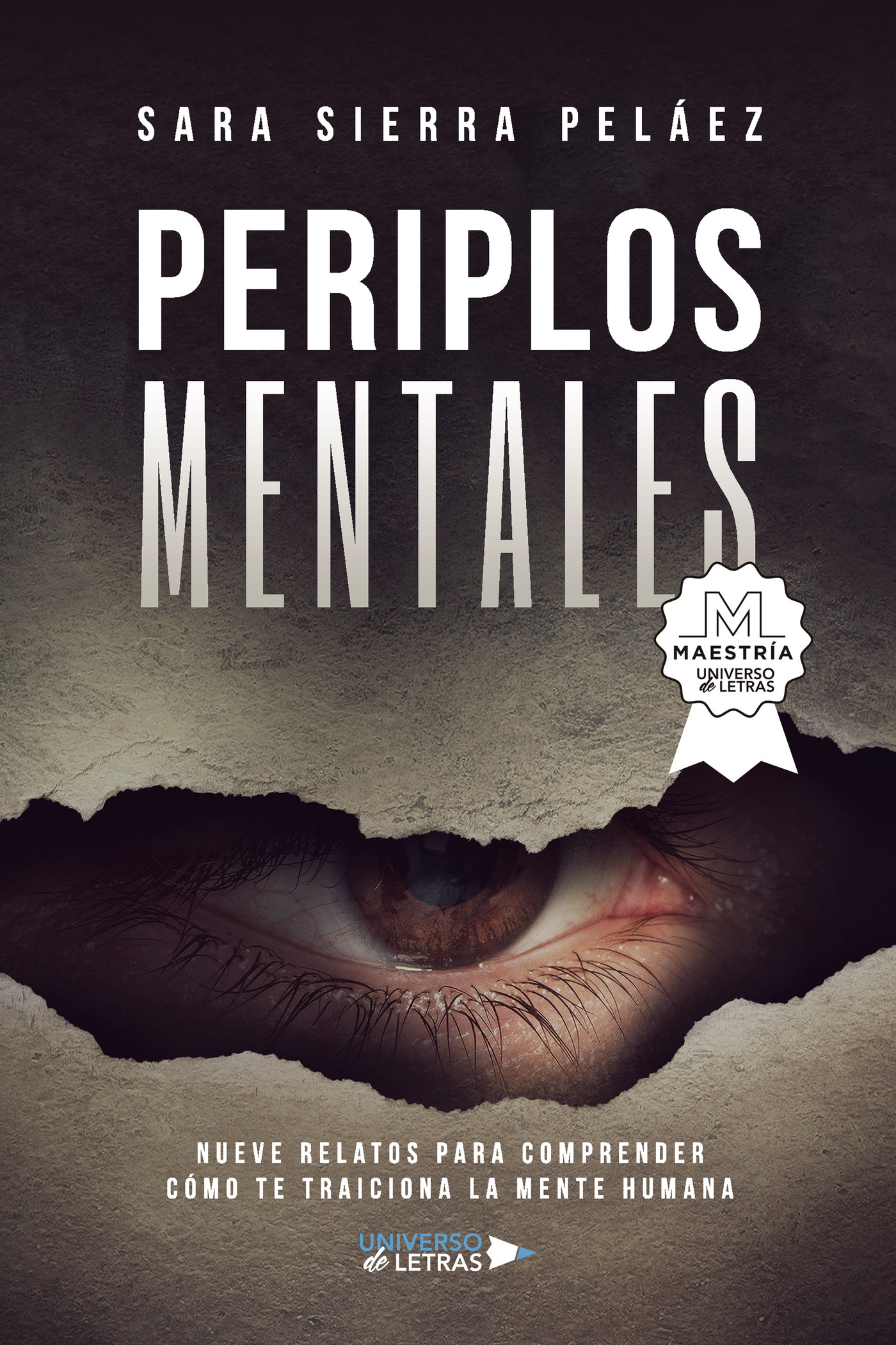 Portada de Periplos Mentales · Sara Sierra Peláez