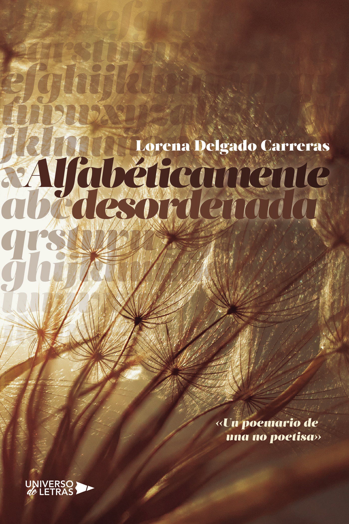 Portada de Alfabéticamente desordenada · Lorena Delgado Carreras
