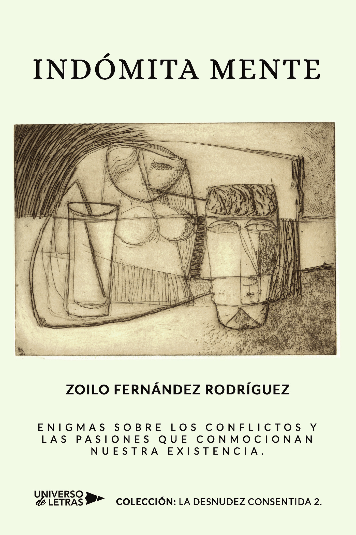 Portada de Indómita Mente · Zoilo Fernández Rodríguez