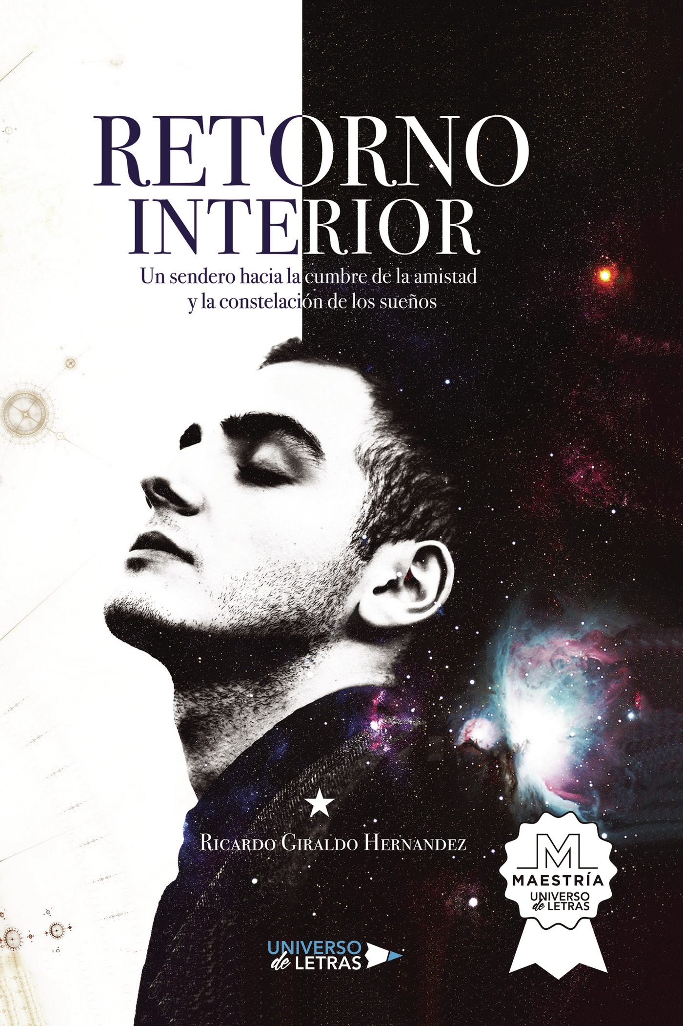 Portada de Retorno Interior · Ricardo Giraldo Hernandez